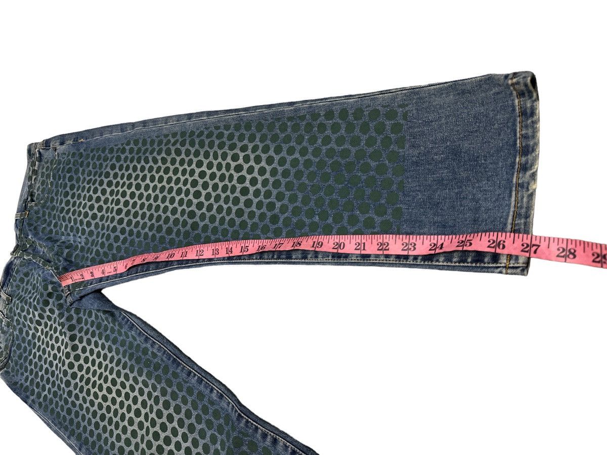 Marni VINTAGE MARNI POLKADOT PRINT CIGARETTE JEANS PANTS SIZE 34 Size 34" / US 12 / IT 48 - 4 Thumbnail