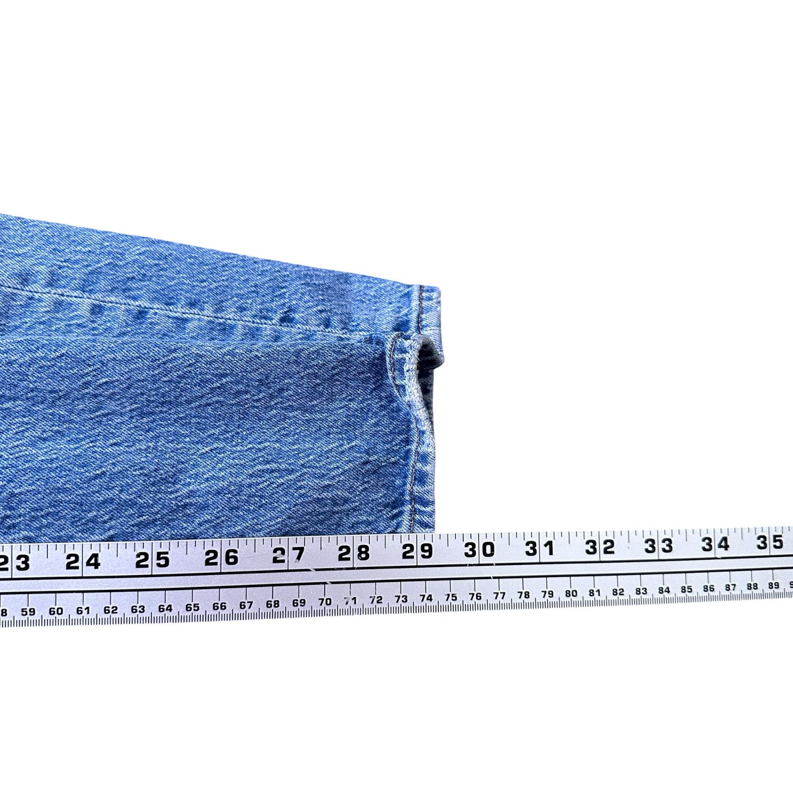Madewell Madewell Relaxed Taper Jeans Men 33x32 Blue Denim Distressed Size US 33 - 7 Thumbnail