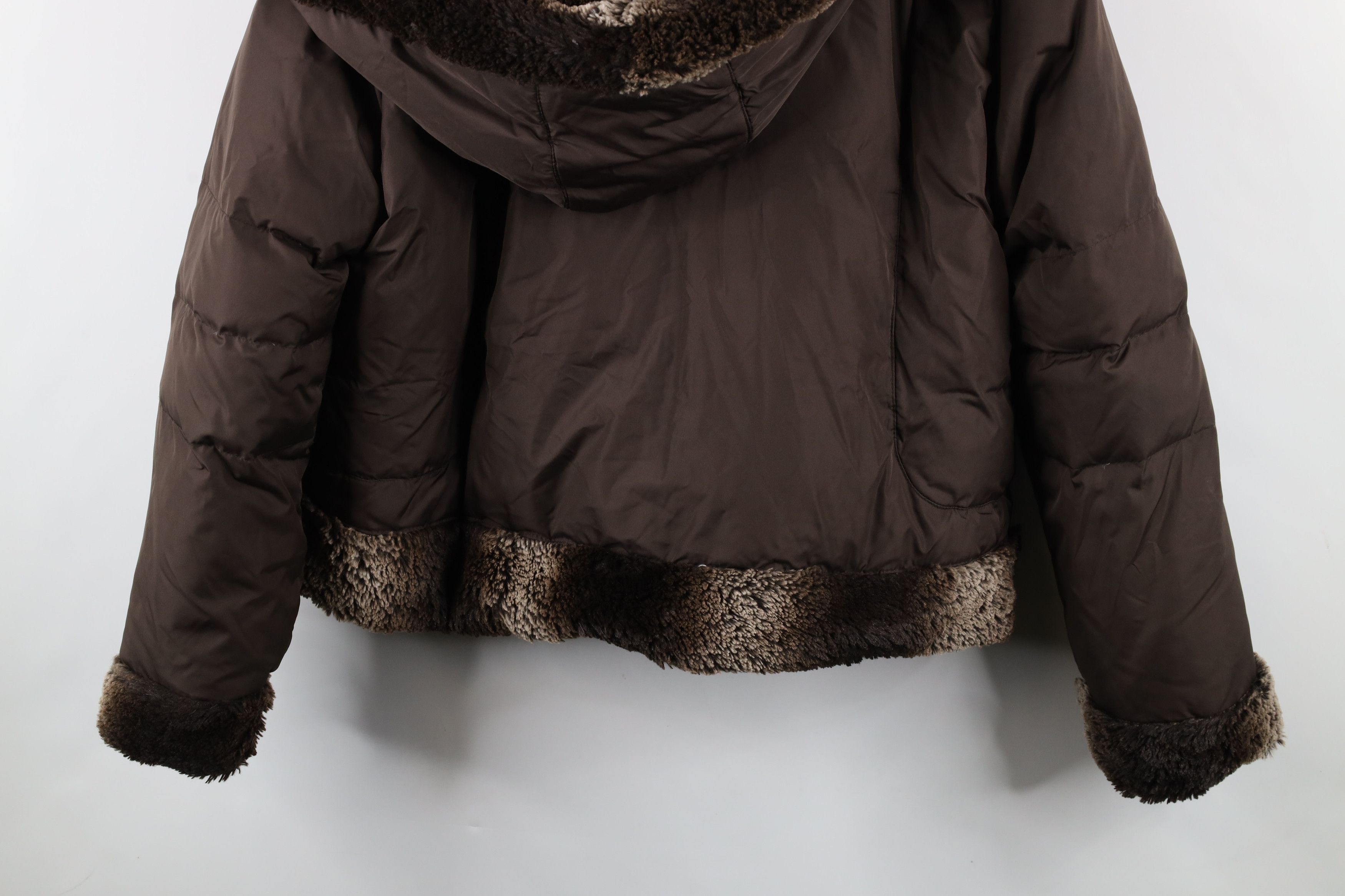 Vintage Vintage 90s Baby Phat Reversible Cropped Puffer Jacket Size XXL / US 16-18 / IT 52-54 - 12 Thumbnail