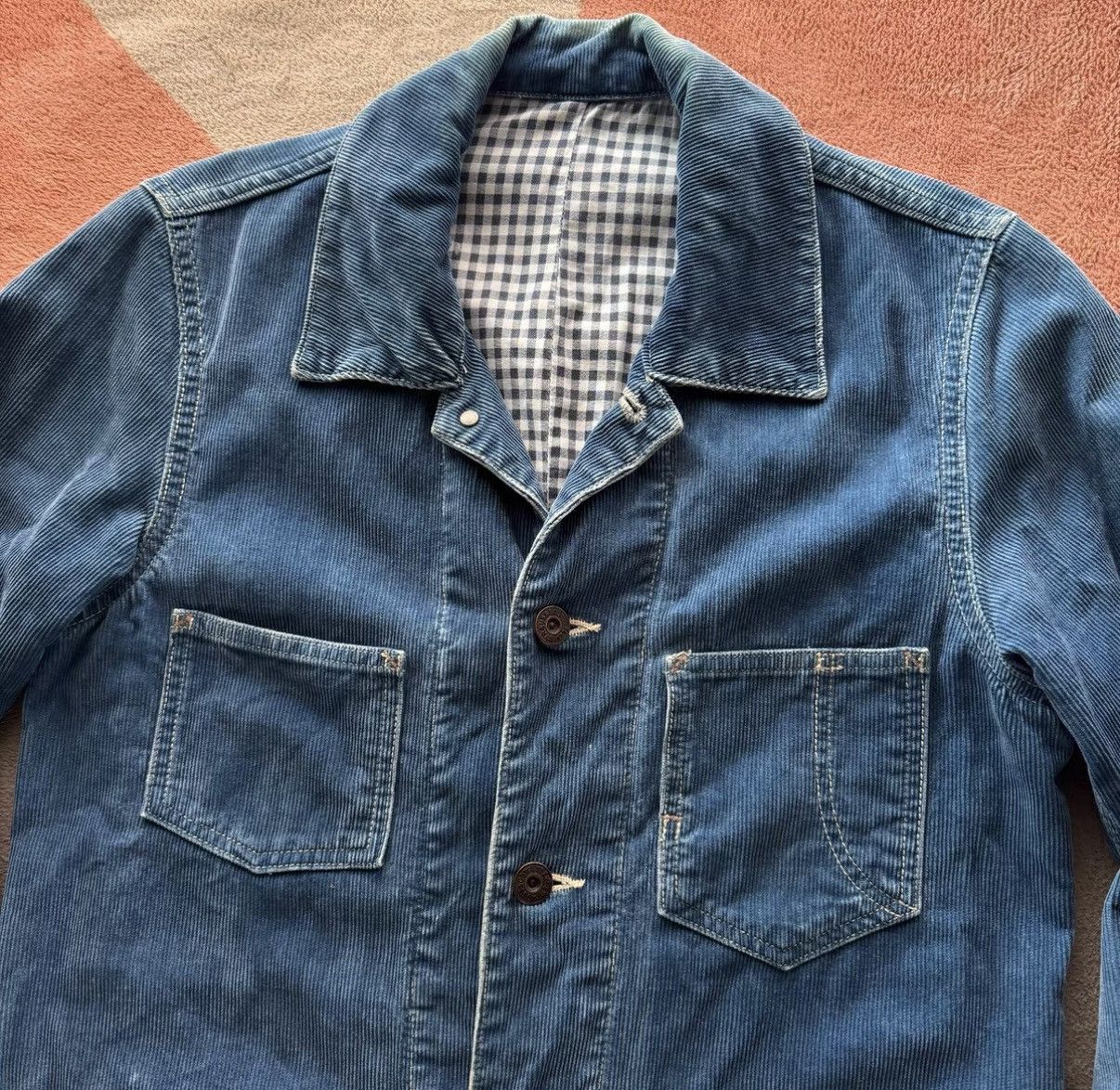Levi's Levi's Corduroy Work Jacket K22 Size US M / EU 48-50 / 2 - 4 Thumbnail