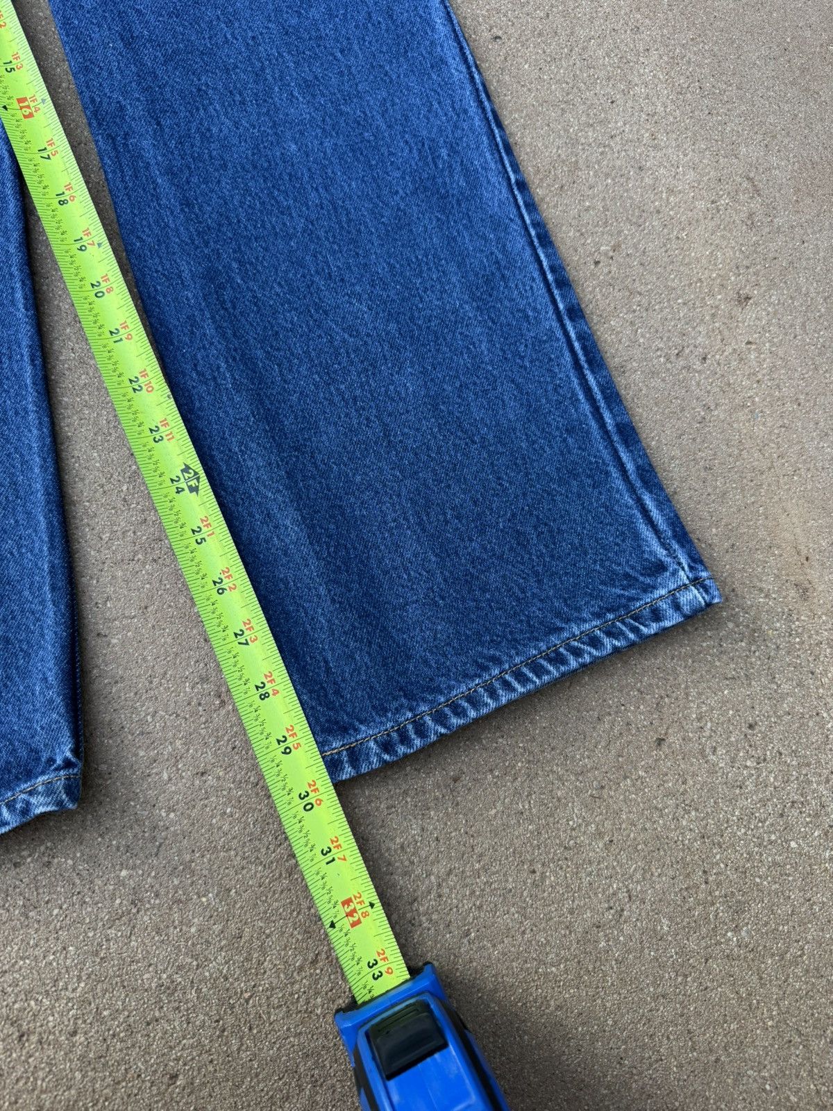 Levi's Vtg 90’s Levi’s 517 Red Tab Bootcut Flare Denim Jeans 31x30 Size US 31 - 10 Thumbnail