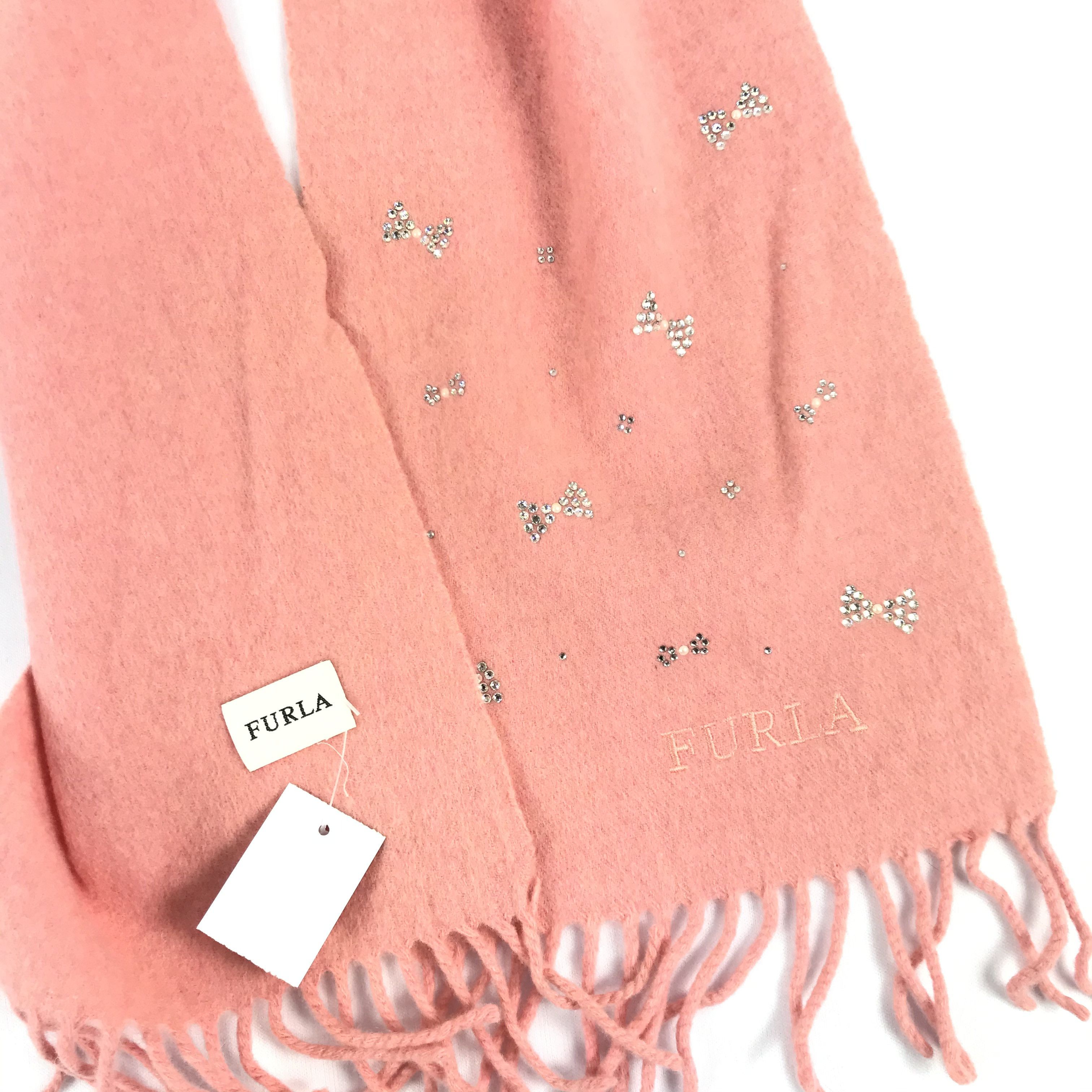 Furla Vintage Furla Scarf Muffler Wool Scarves Size ONE SIZE - 5 Thumbnail