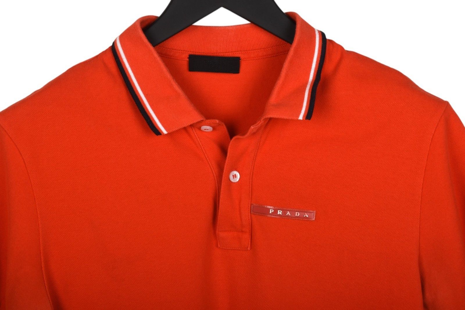 Prada Prada Men Polo Shirt Top Size M/L, S1460 Size US M / EU 48-50 / 2 - 2 Thumbnail