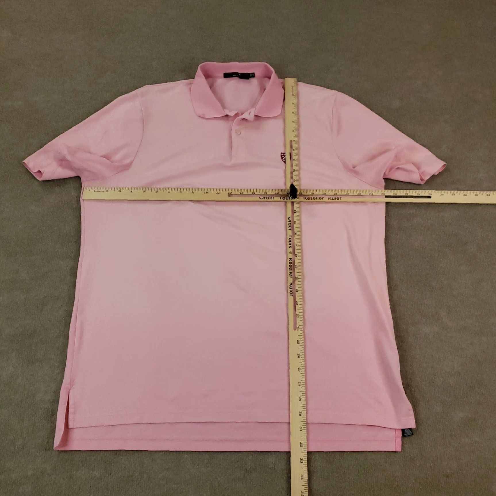 Ralph Lauren Ralph Lauren RLX Golf Polo Shirt Mens Extra Large Pink Short Sleeve Size US L / EU 52-54 / 3 - 2 Thumbnail