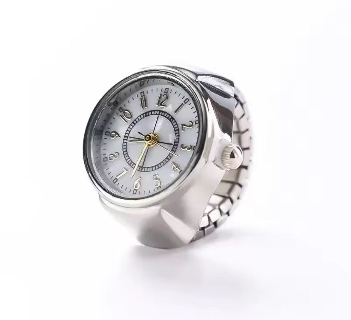 Japanese Brand Avant garde fashion watch ring retro punk hip hop Size ONE SIZE - 1 Thumbnail