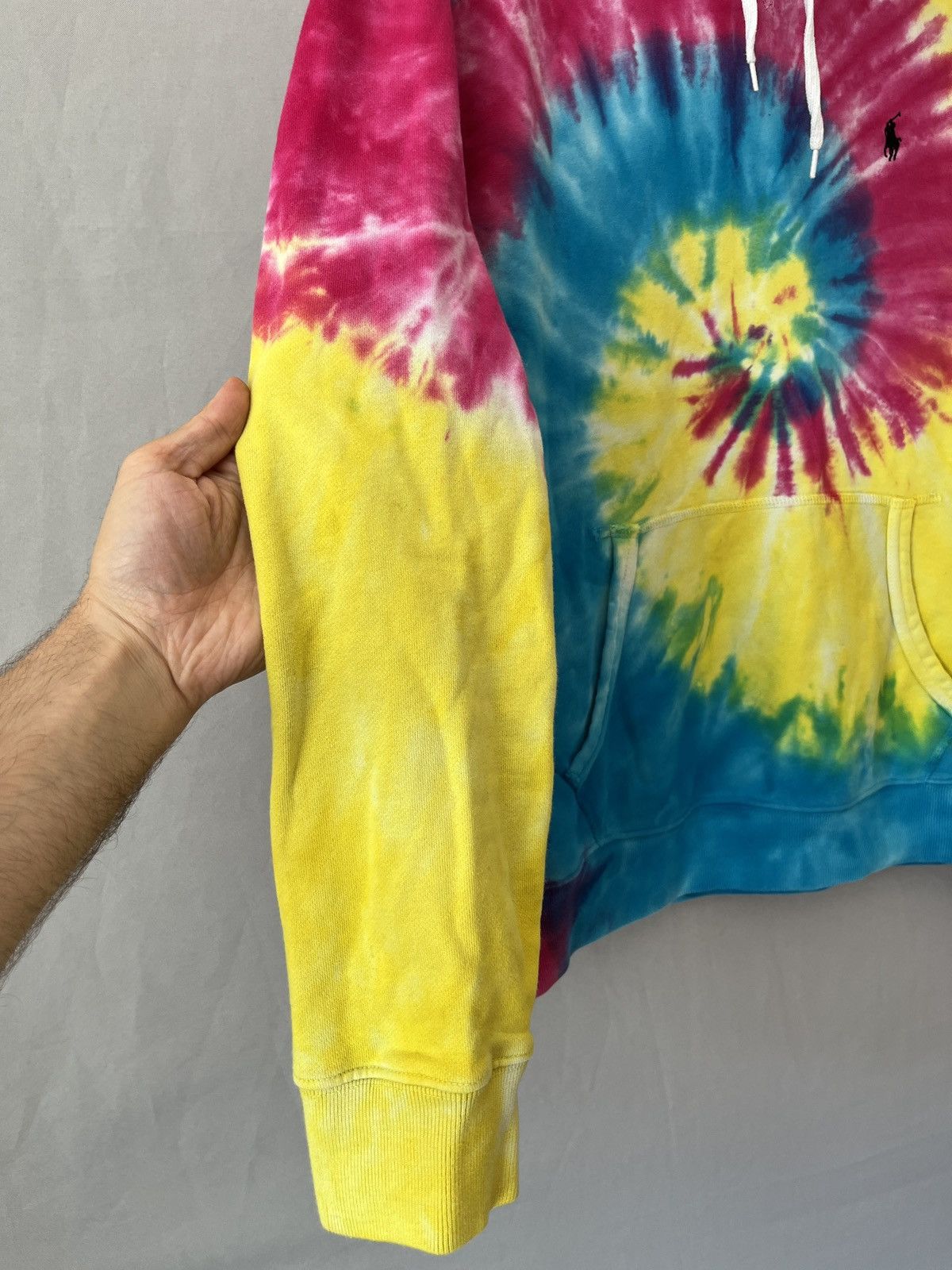 Polo Ralph Lauren Polo Ralph Lauren Tie Dye Acid Multicolour Hoodie Size US M / EU 48-50 / 2 - 8 Thumbnail