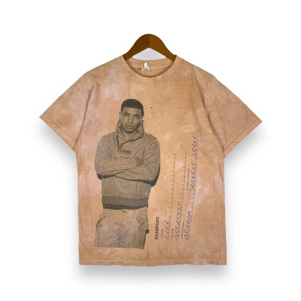 Drake × Rap Tees DRAKE Away From Home Tour Canadian Rapper Tee Shirt Size US M / EU 48-50 / 2 - 1 Thumbnail