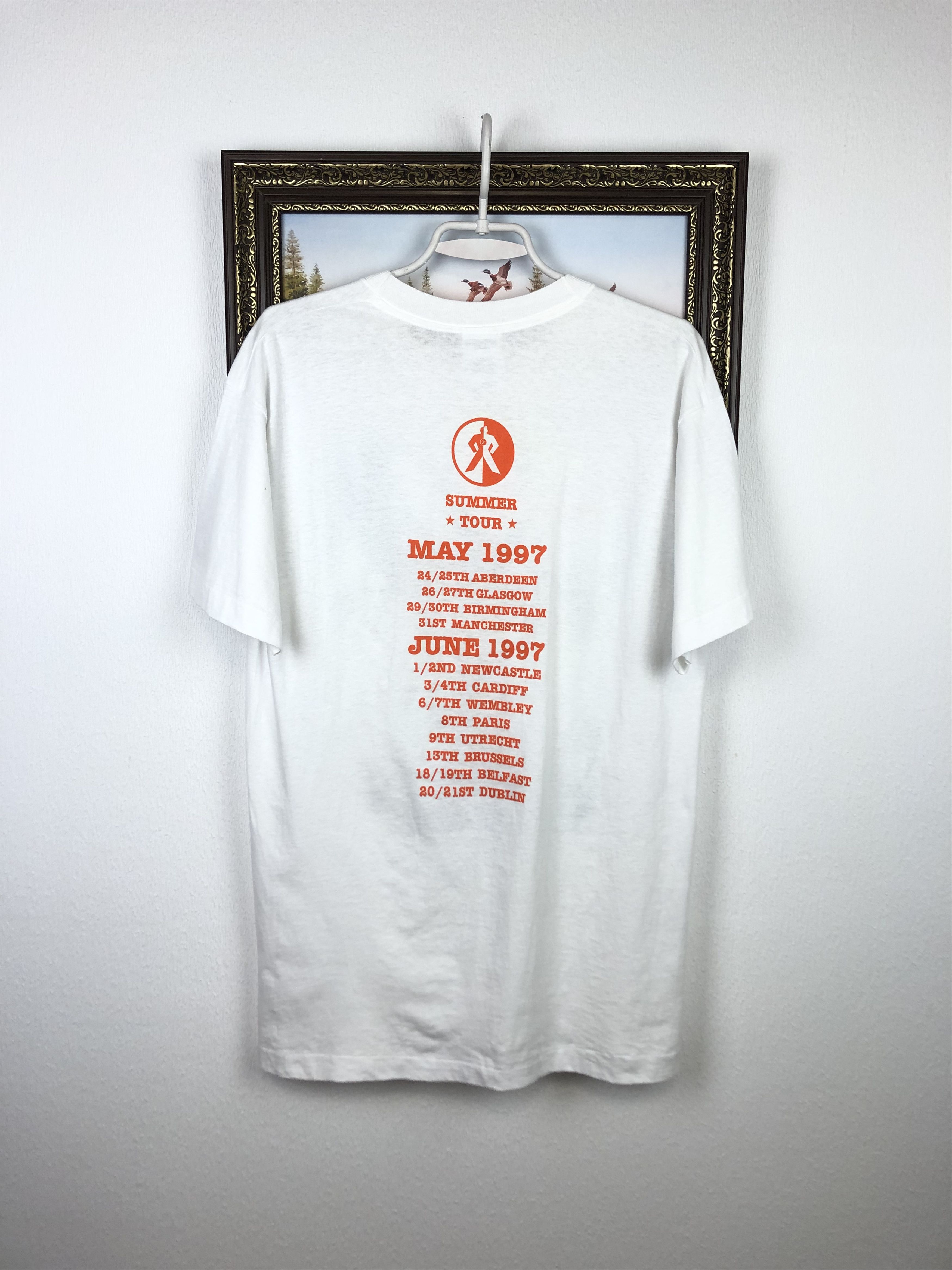 Band Tees Vintage 90's Boyzone Summer Tour Tee Shirt Band Mens Rare Size US M / EU 48-50 / 2 - 8 Thumbnail