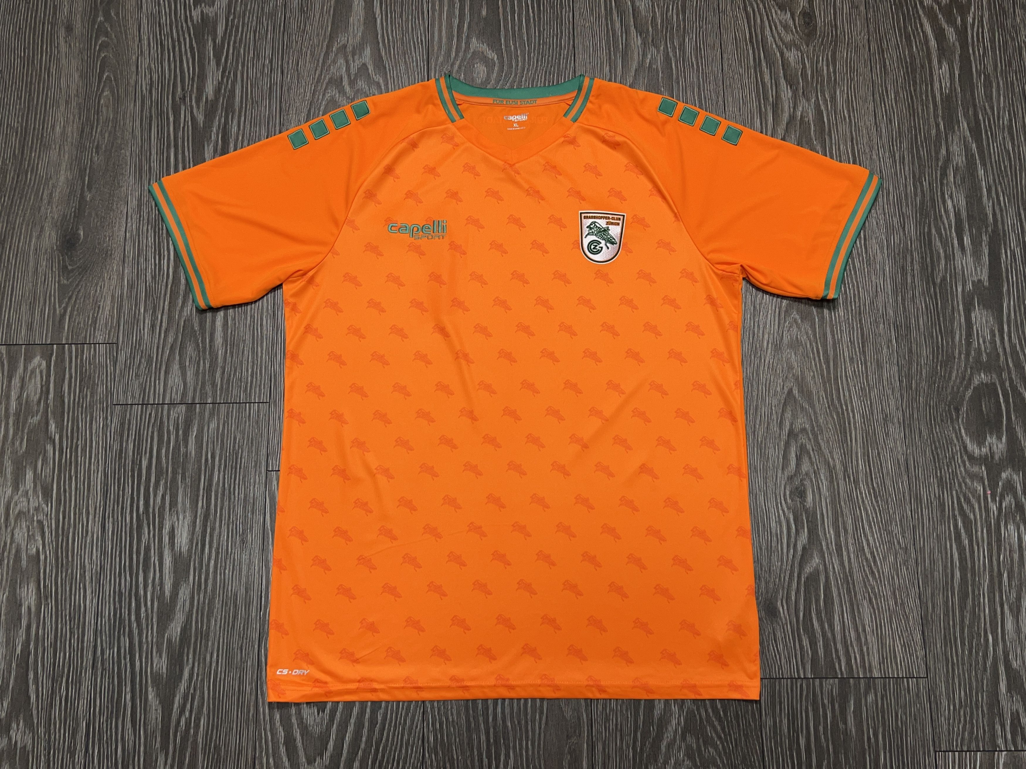 Adidas Capelli Grasshopper Zurich 2023 Football Soccer Shirt Jersey Size US XL / EU 56 / 4 - 1 Thumbnail