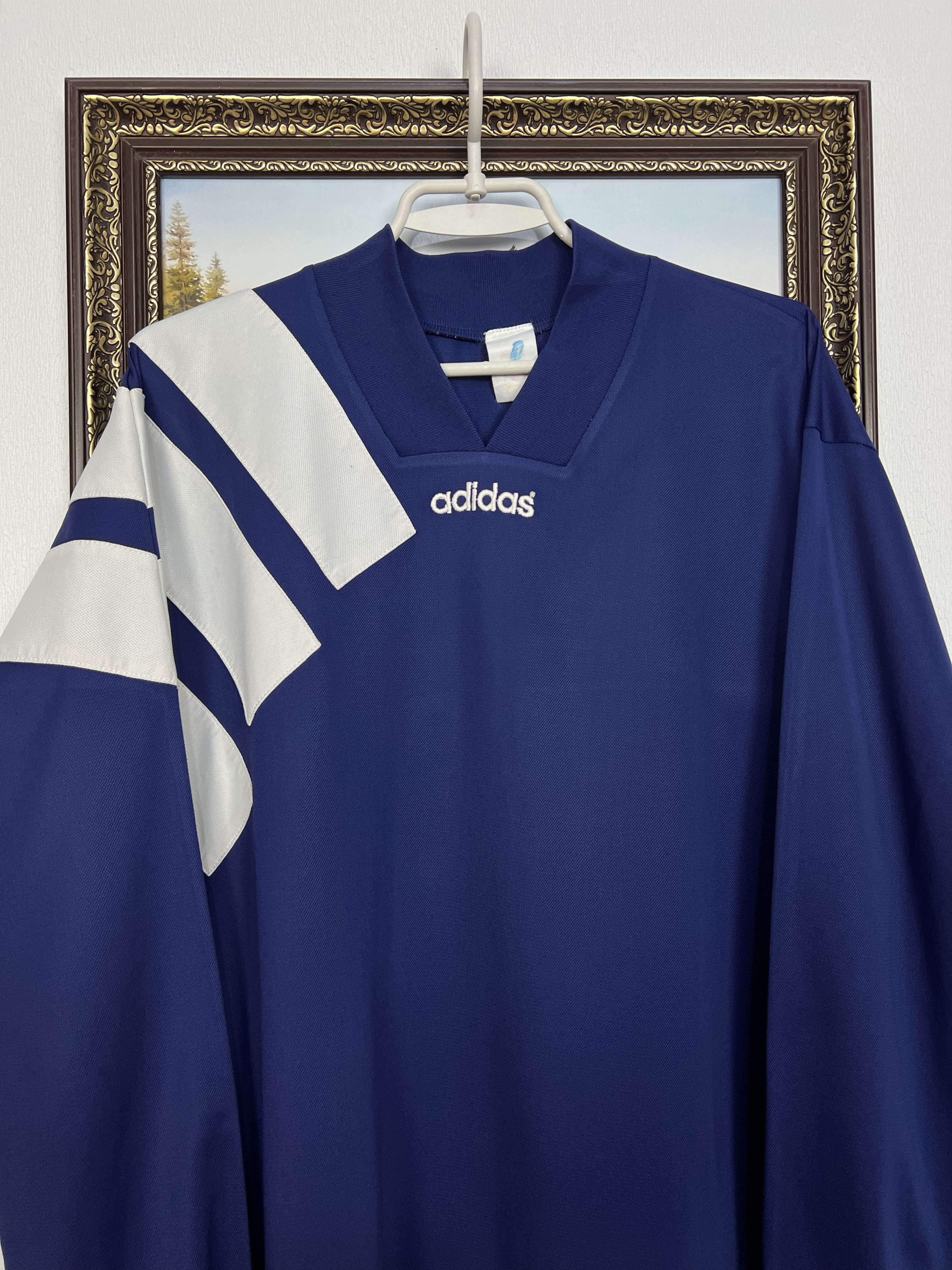 Adidas FC Schalke 04 Football Template Shirt Long Sleeve Jersey Size US XL / EU 56 / 4 - 2 Thumbnail