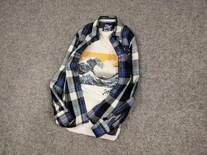 Flannel × Vintage Vintage Flannel Shirt Travis Scott USA Y2K Style Size US M / EU 48-50 / 2 - 5 Thumbnail