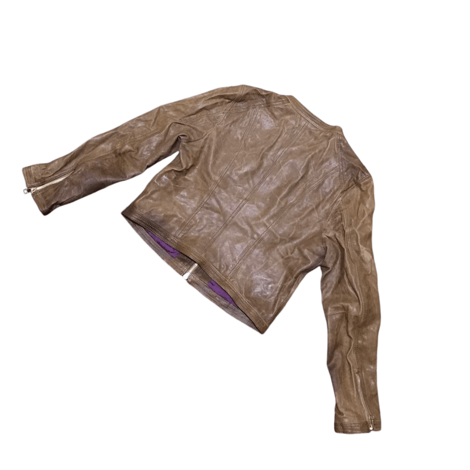 Genuine Leather × Tomorrowland Vintage Tomorrowland Leather Jacket Size XS / US 0-2 / IT 36-38 - 2 Thumbnail