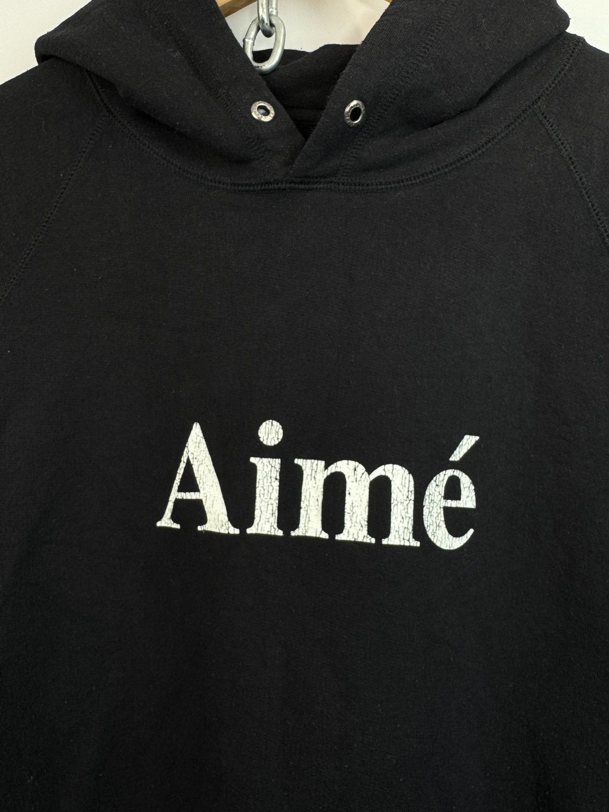 Aime Leon Dore Aimé slim reverse weave warm up hoodie black shattered logo Size US XL / EU 56 / 4 - 2 Thumbnail