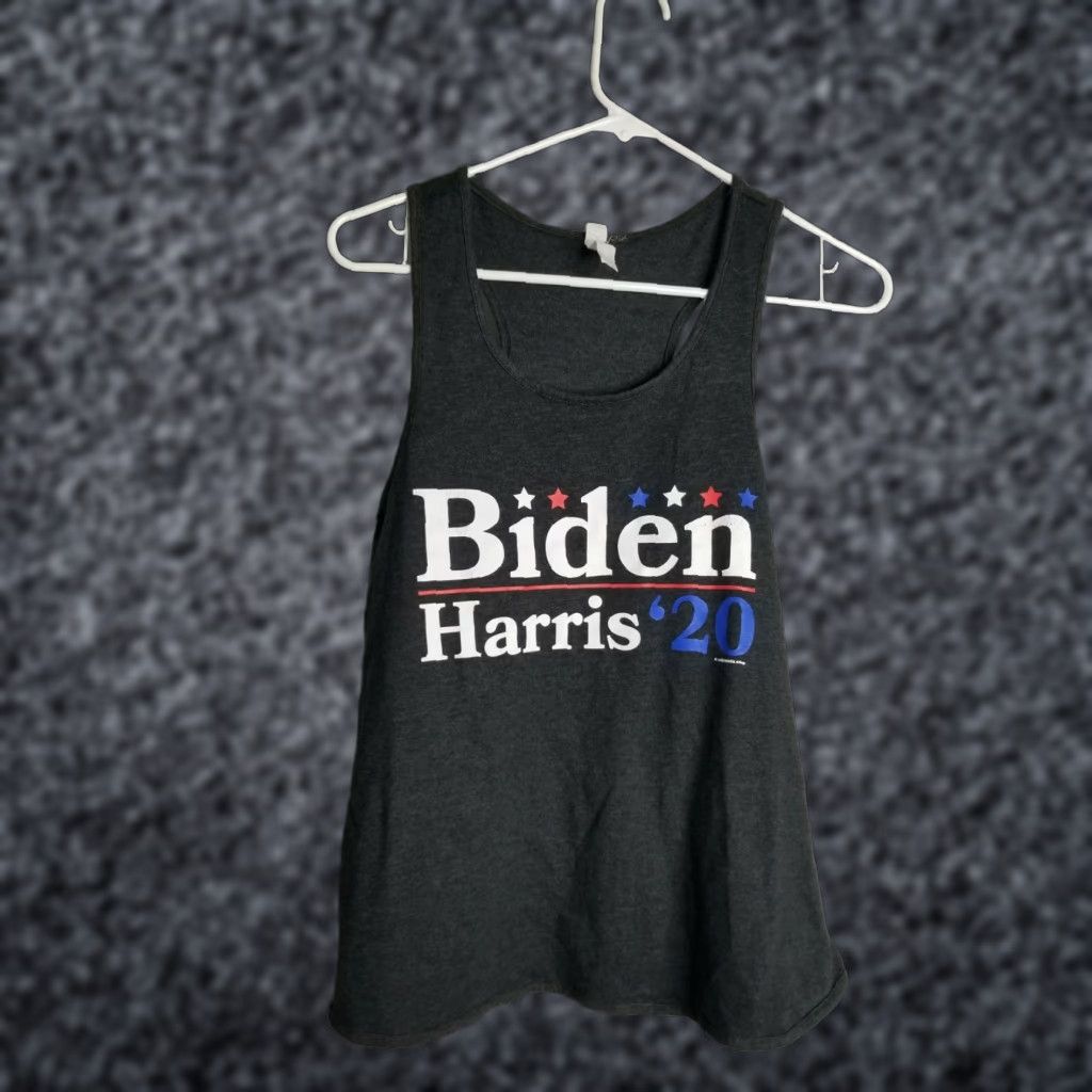Vintage Biden Harris 2020 Women's S Tank Top Democratic Candidates Duo Elections 2020 Size S / US 4 / IT 40 - 1 Thumbnail