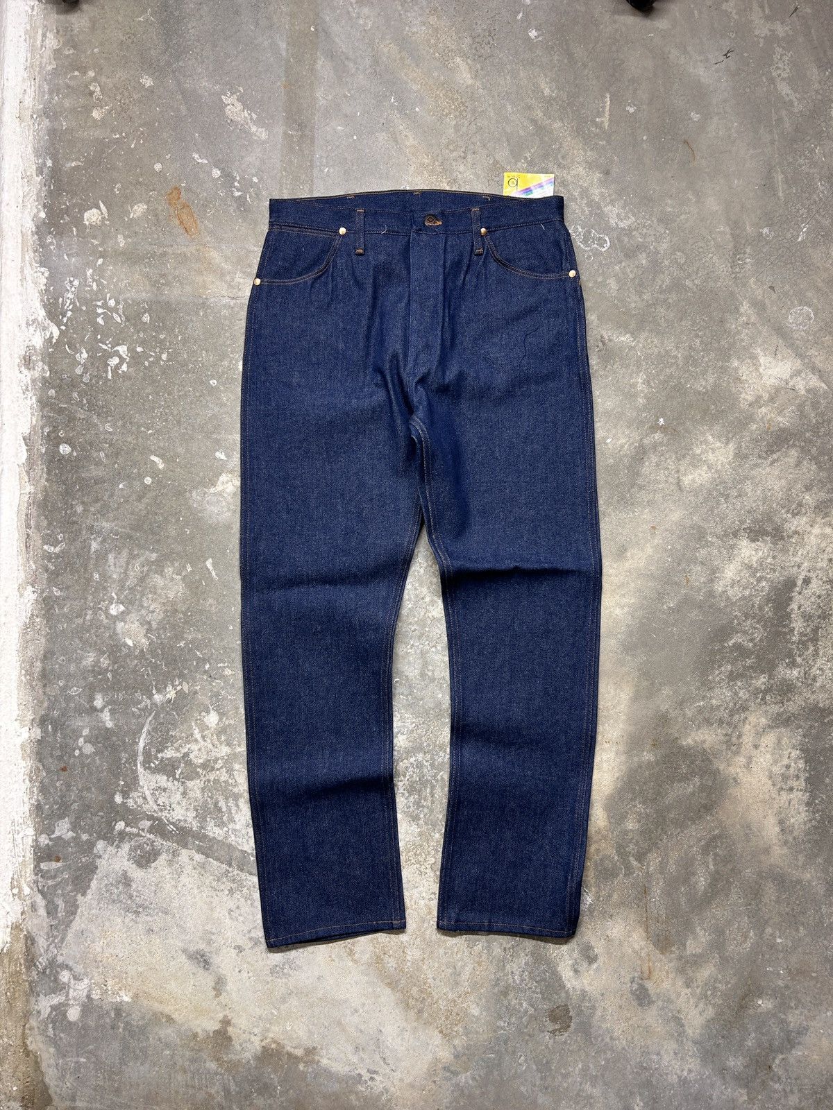 Wrangler VTG 70’s Wrangler NWT Full Fit Straight Leg Jeans Dead Stock Size US 36 / EU 52 - 4 Thumbnail