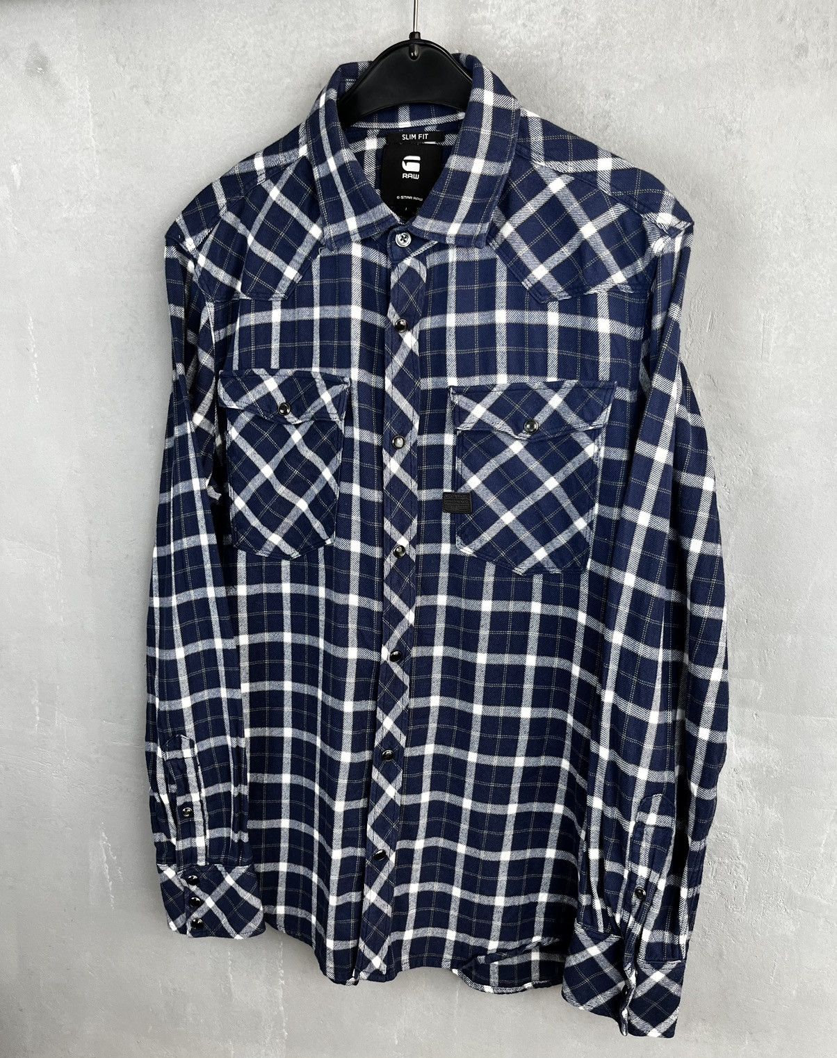 G-Star × Vintage G star flannel shirt Size US L / EU 52-54 / 3 - 4 Thumbnail