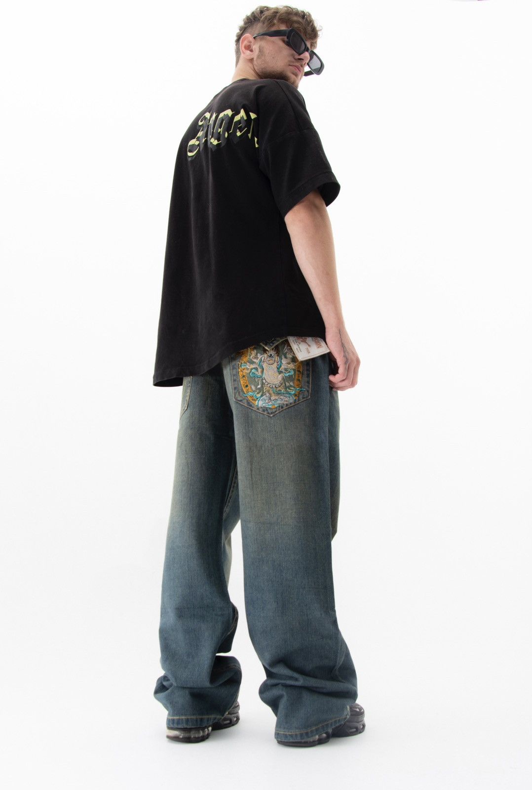 True Religion × Vintage 1New True Religion Jeans Denim faded pants y2k hype Size US 38 / EU 54 - 3 Thumbnail