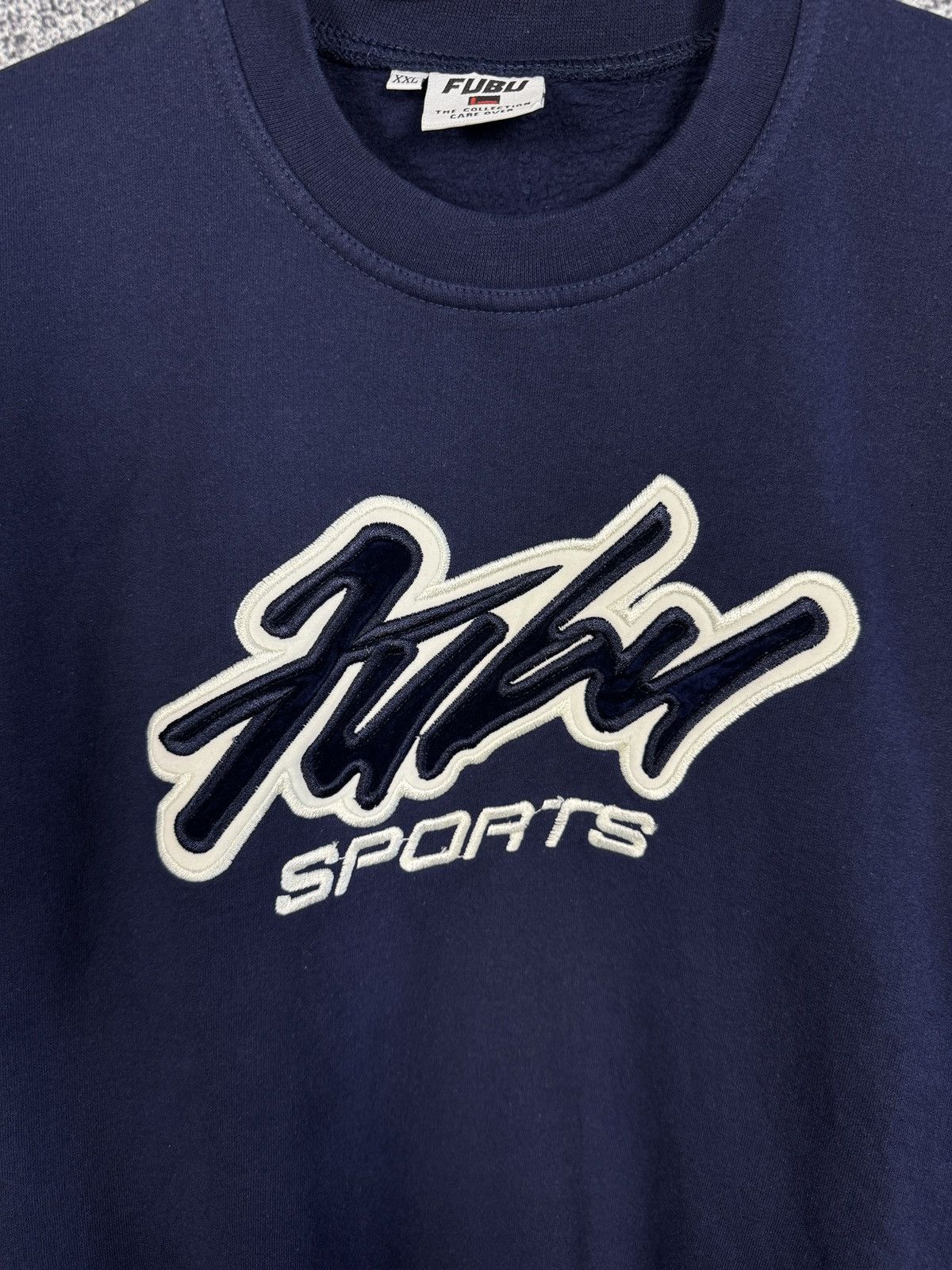 Fubu FUBU Sport Vintage Sweatshirt Embroidered Logo Vibtage XXL Size US XXL / EU 58 / 5 - 6 Thumbnail