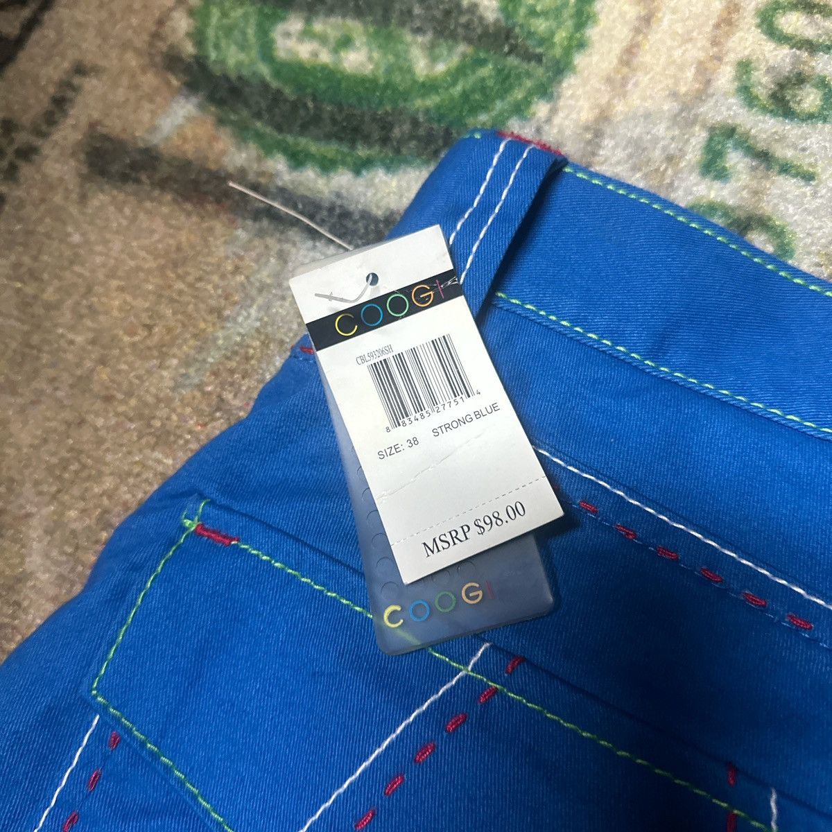Coogi NWT Coogi cargo shorts “strong blue” Size US 38 / EU 54 - 4 Thumbnail