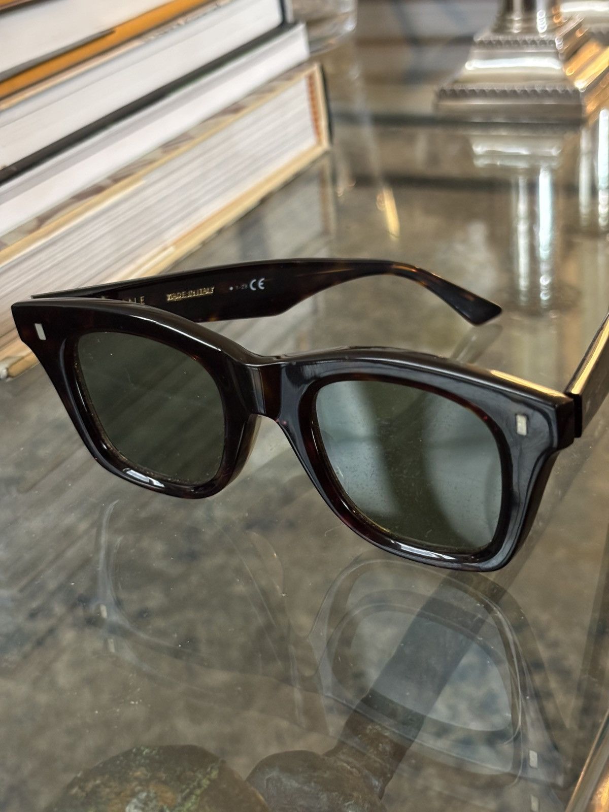 Celine CÉLINE Sunglasses Tortoiseshell Brown Frame Size ONE SIZE - 1 Thumbnail