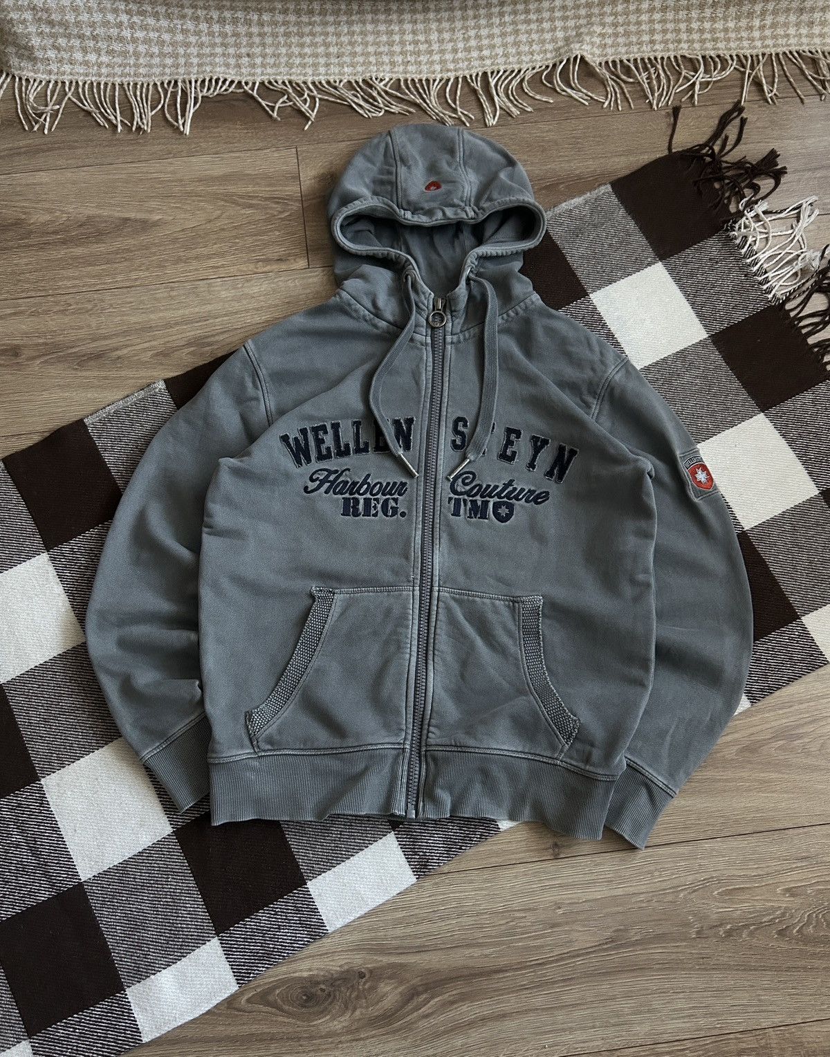 Vintage × Wellensteyn Wellensteyn Harbour Couture Big logo zip-hoodies y2k Size US M / EU 48-50 / 2 - 2 Thumbnail
