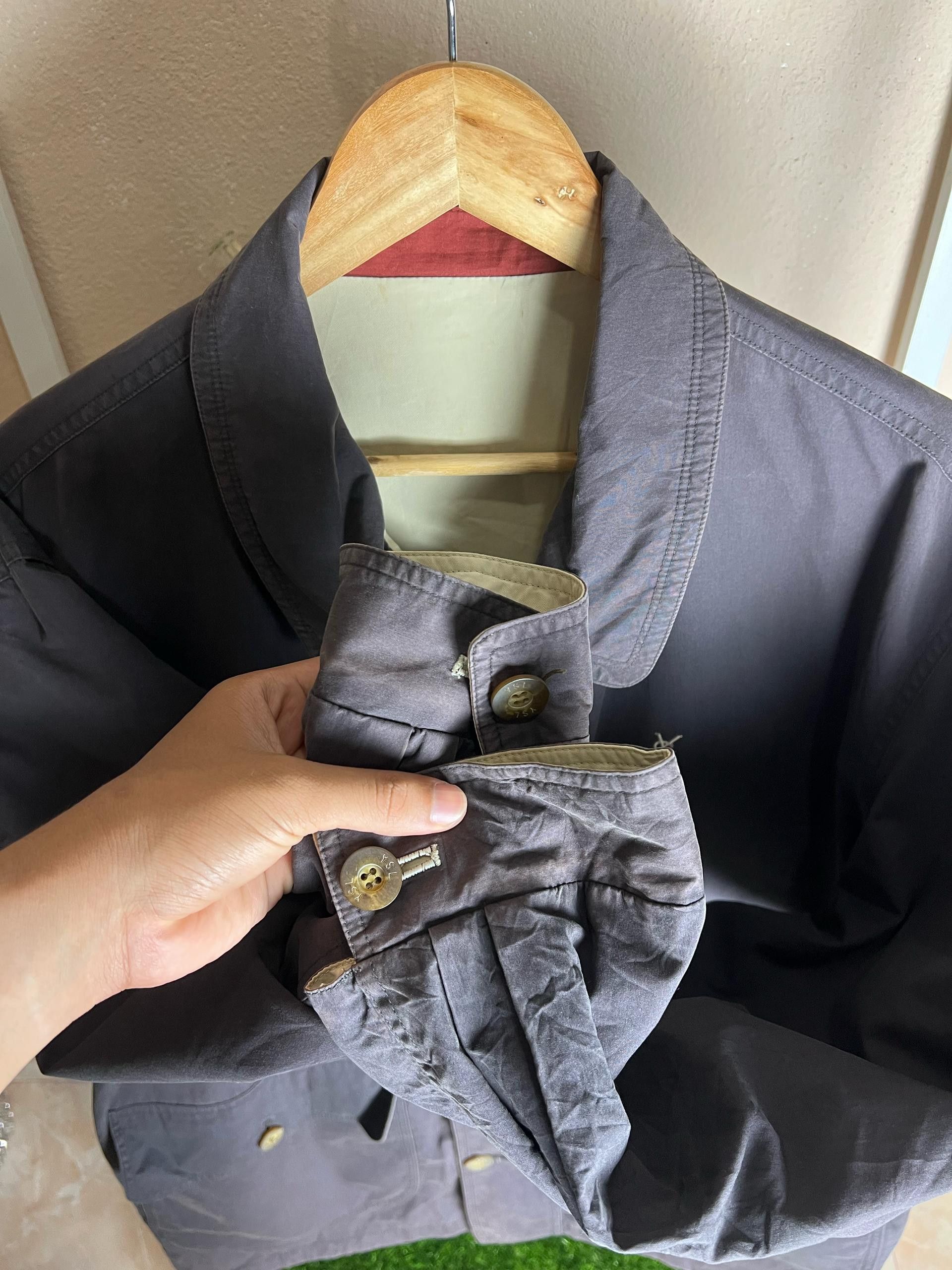 Vintage × Yves Saint Laurent Vintage YSL Reversible Jacket Size US L / EU 52-54 / 3 - 7 Thumbnail