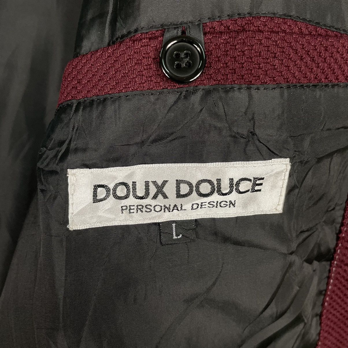 Designer × Japanese Brand 💥DOUX DOUCE URBAN STYLE ZIPPER JACKET Size US L / EU 52-54 / 3 - 18 Thumbnail