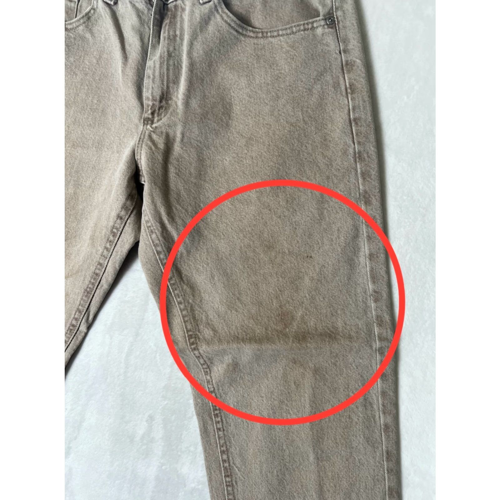 Lee VINTAGE Lee Jeans Riveted 30x30 Denim Brown USA 90s Regular Mens Jeans 5-Pocket Size US 30 / EU 46 - 3 Thumbnail