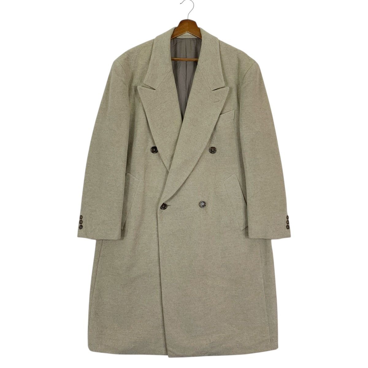 Lanvin Vintage Lanvin Studio Long Heavy Coat Size US S / EU 44-46 / 1 - 1 Thumbnail