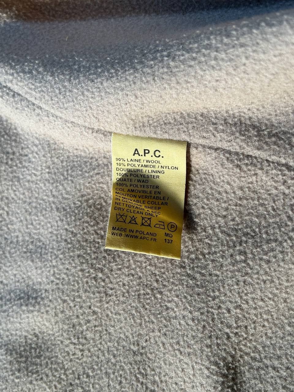 A.P.C. A.P.C. Buffalo Check Bomber Jacket Red/Brown Wool Vintage Size S / US 4 / IT 40 - 7 Thumbnail