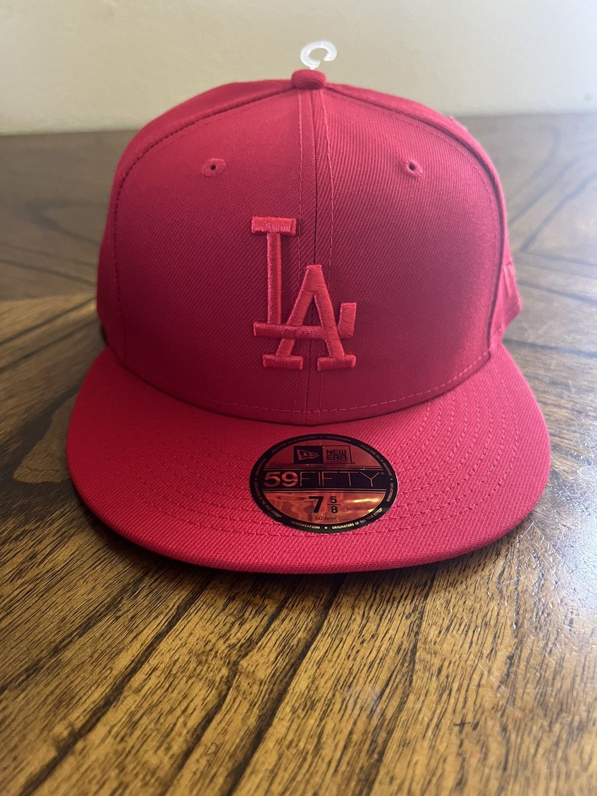 New Era Los Angeles Dodgers Color Pack Scarlet Red 59Fifty Fitted | Grailed