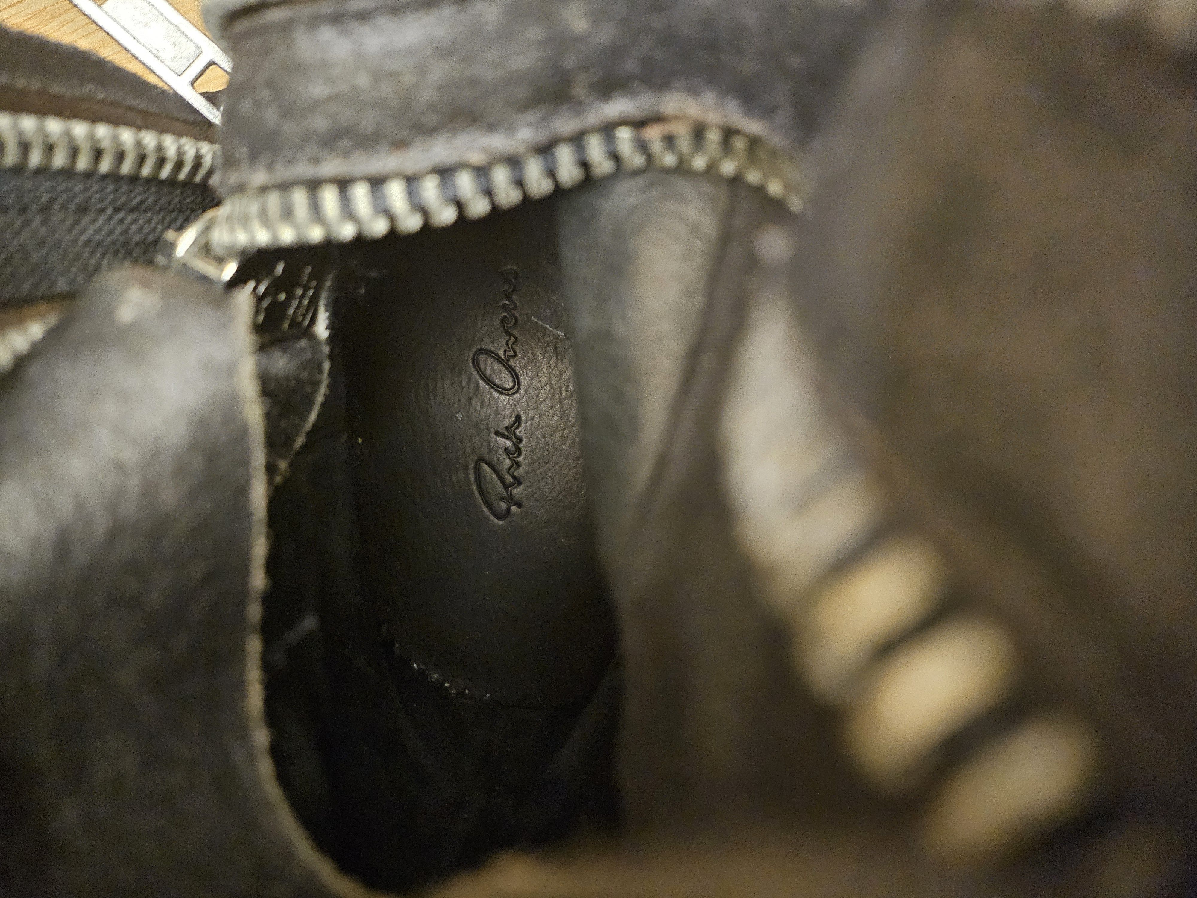 Rick Owens *New* FW09 AW09 Crust Elephant Crepe Sole Boots Size US 8 / EU 41 - 9 Thumbnail