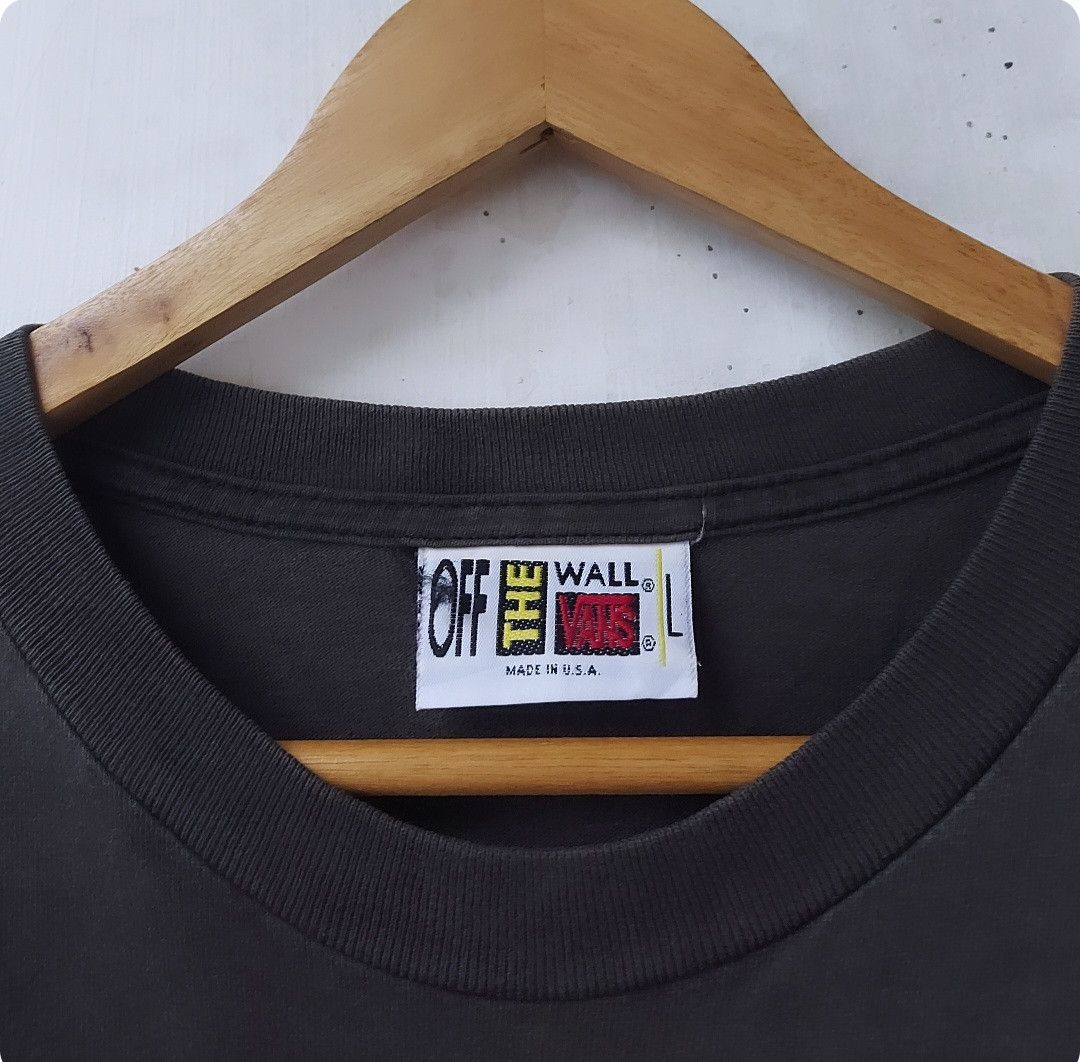 Vans Vtg 90s VANS Off The Wall Tshirt Size US L / EU 52-54 / 3 - 5 Thumbnail
