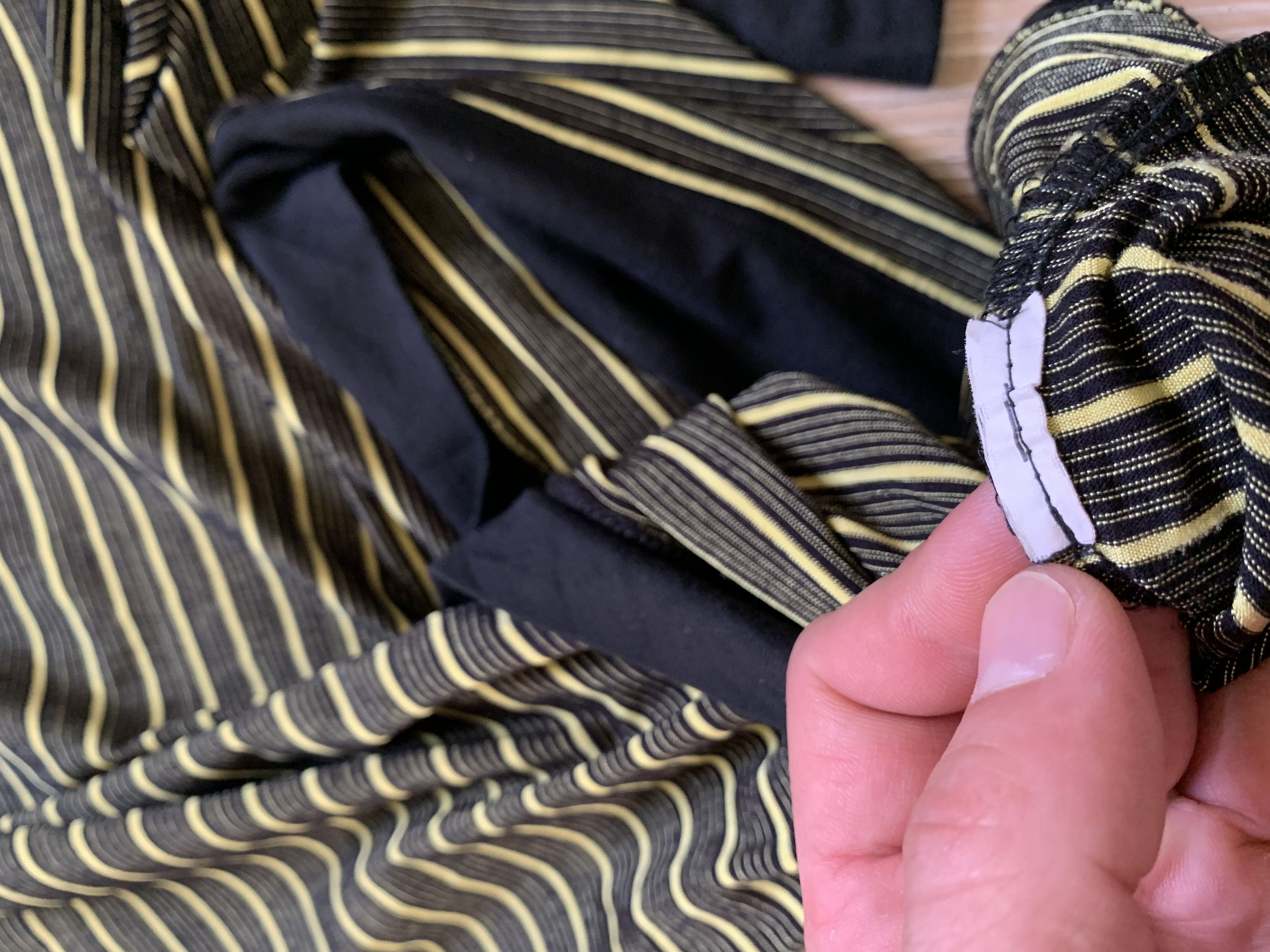Giorgio Armani × Vintage Giorgio Armani Vintage Stripe Sweatshirt Size US M / EU 48-50 / 2 - 7 Thumbnail
