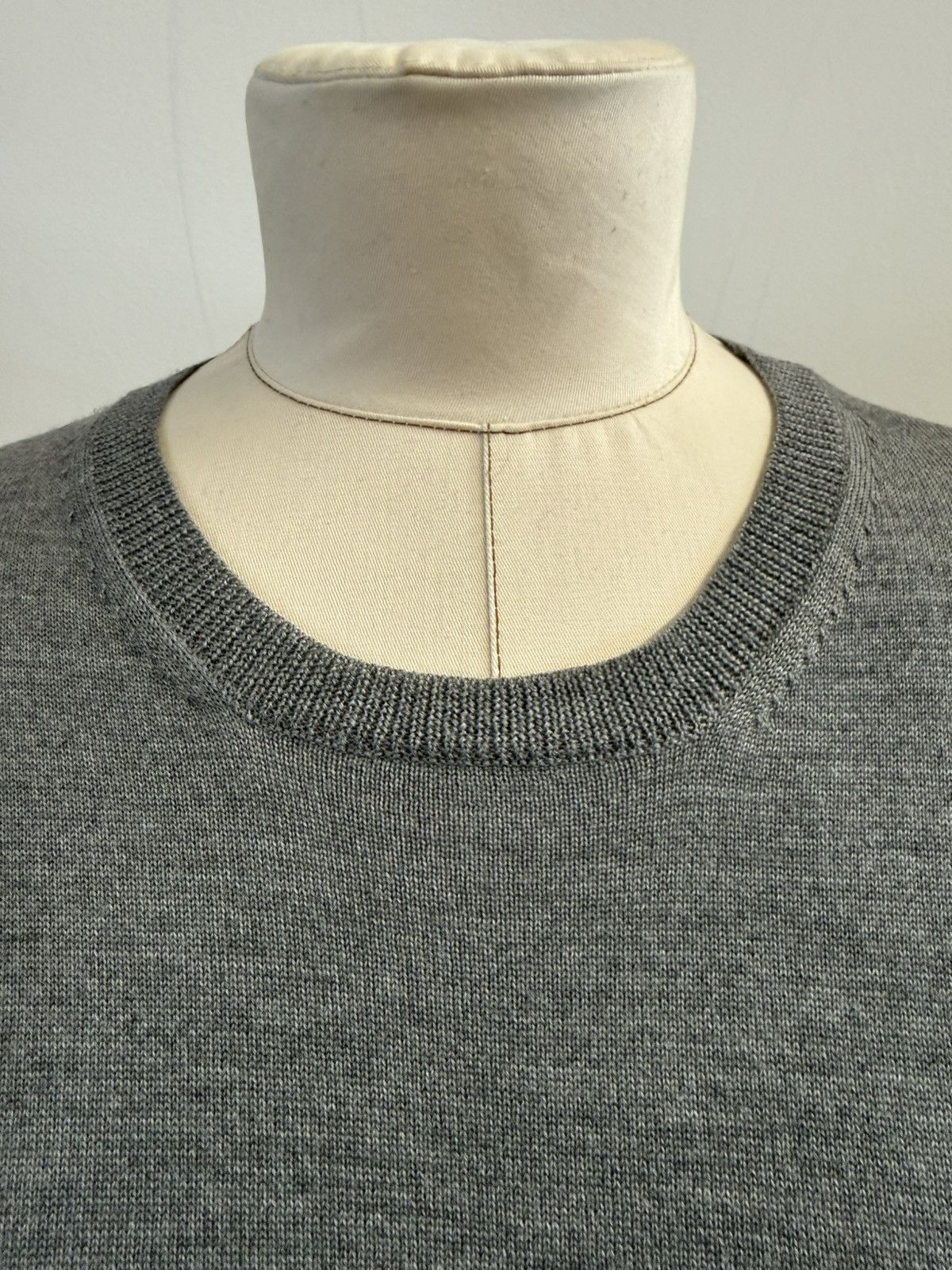 Yves Saint Laurent Vintage YSL Virgin Wool Crewneck Sweater-Oversized Dolman Size M / US 6-8 / IT 42-44 - 6 Thumbnail