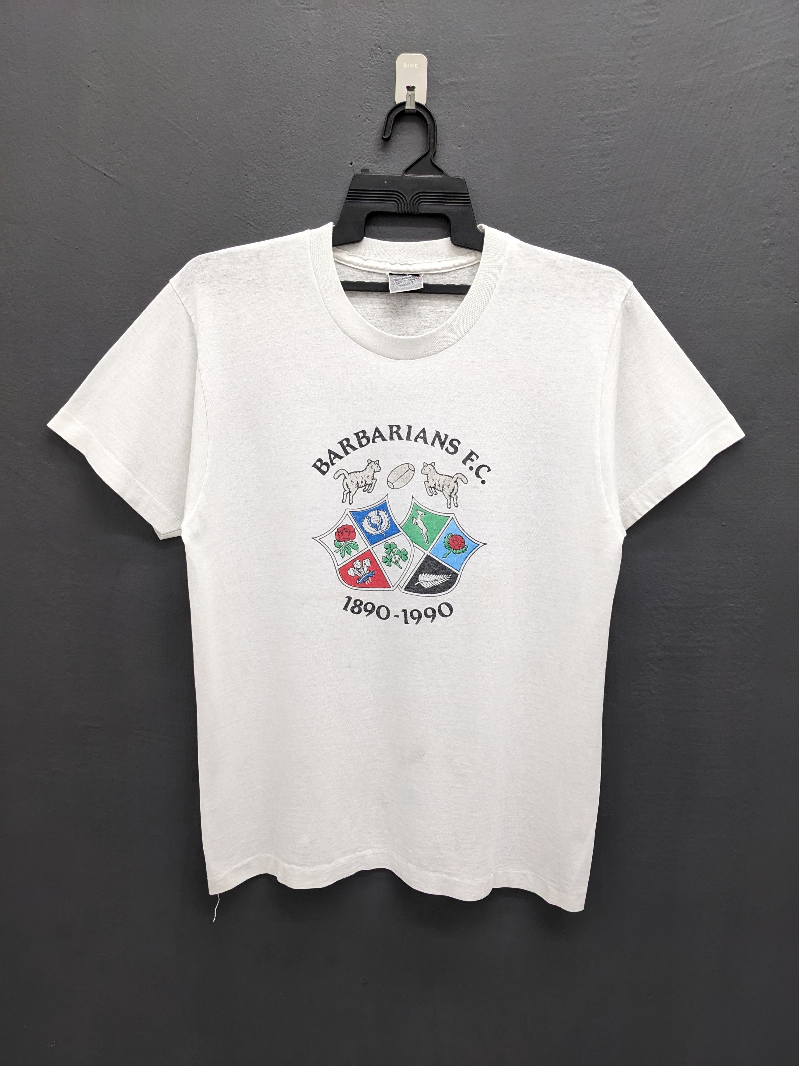 Vintage Vintage Barbarians F.C Rugby League Tshirt Size US M / EU 48-50 / 2 - 2 Thumbnail