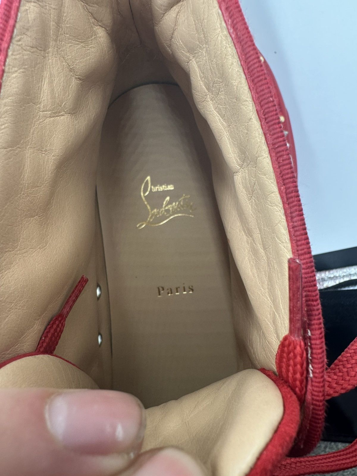 Christian Louboutin Christian Louboutin Red Spikes Size US 12.5 / EU 45-46 - 18 Thumbnail