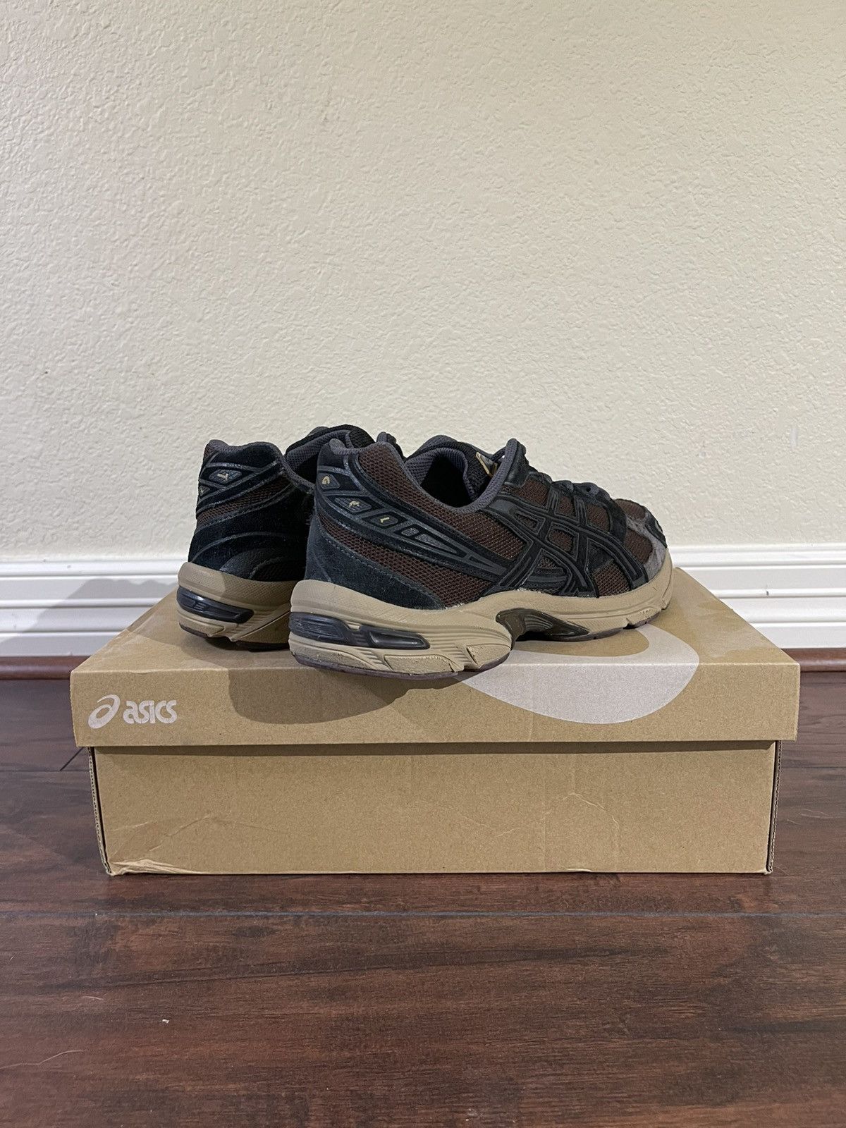 Asics RARE - ASICS Gel 1130 Coffee/Black - US 10 Size US 10 / EU 43 - 7 Thumbnail