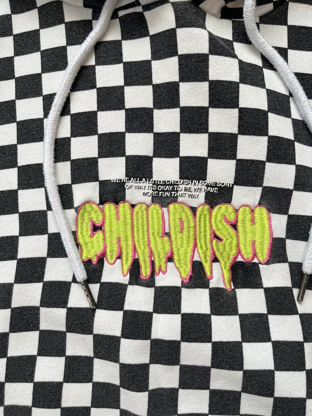 CHILDS Childish Checker Board Hoodie Size US S / EU 44-46 / 1 - 5 Thumbnail