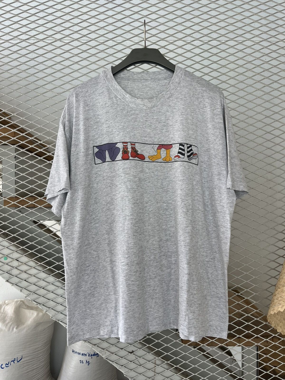 Vintage Vintage McDonald’s Character Feet 90’s Tshirt Size US XL / EU 56 / 4 - 2 Thumbnail