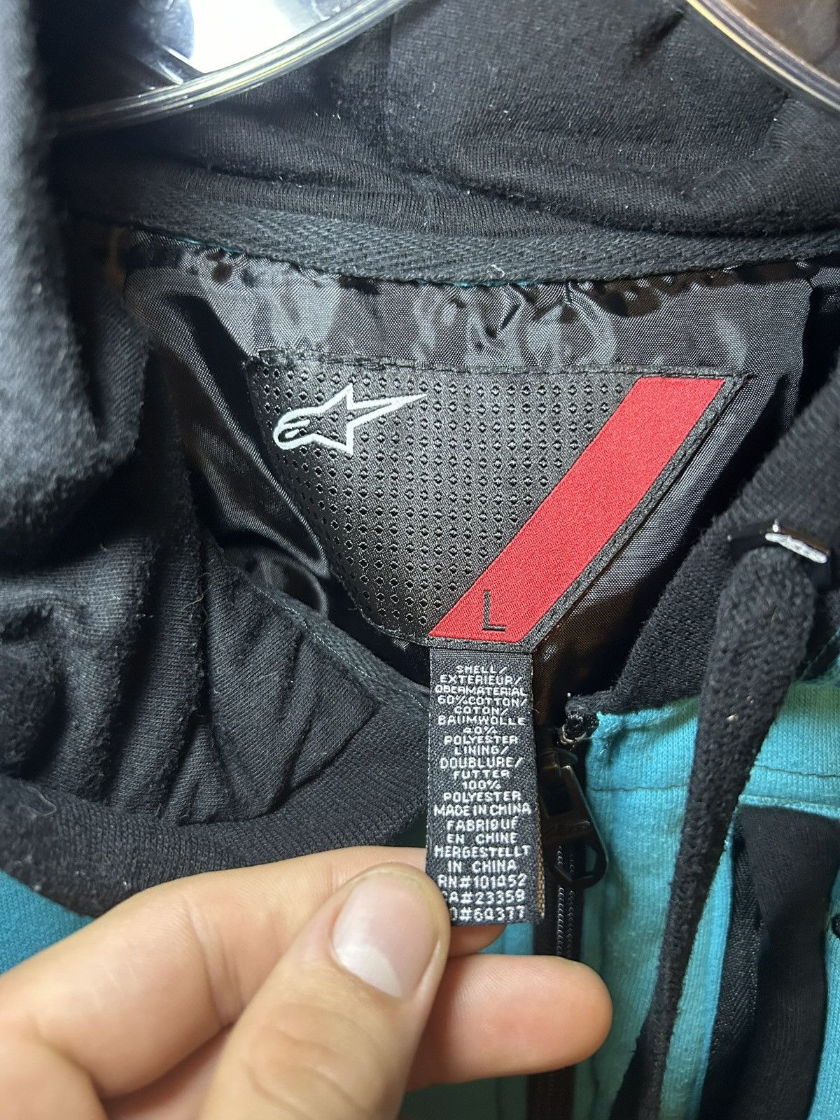Alpinestars Alpinestars “LXIII” zip-up puff hoodie Size US L / EU 52-54 / 3 - 3 Thumbnail