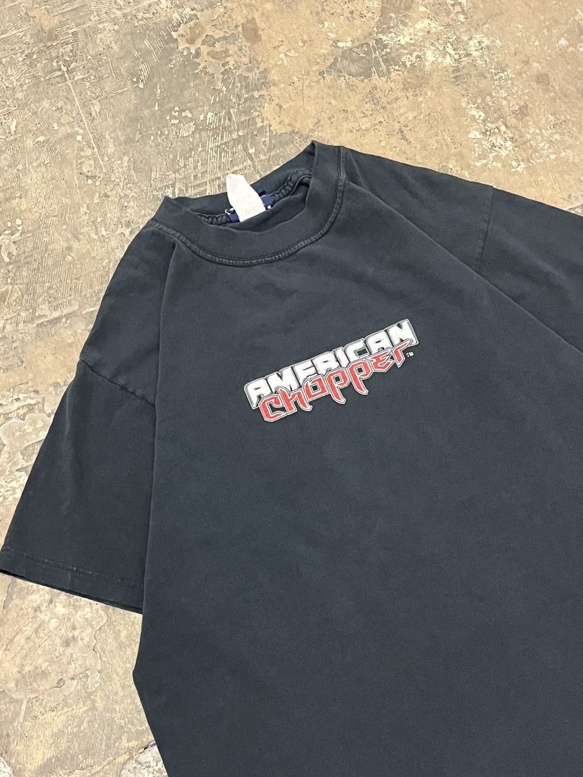 Harley Davidson × Vintage Vintage biker t shirt American chopper harley style faded Size US M / EU 48-50 / 2 - 7 Thumbnail
