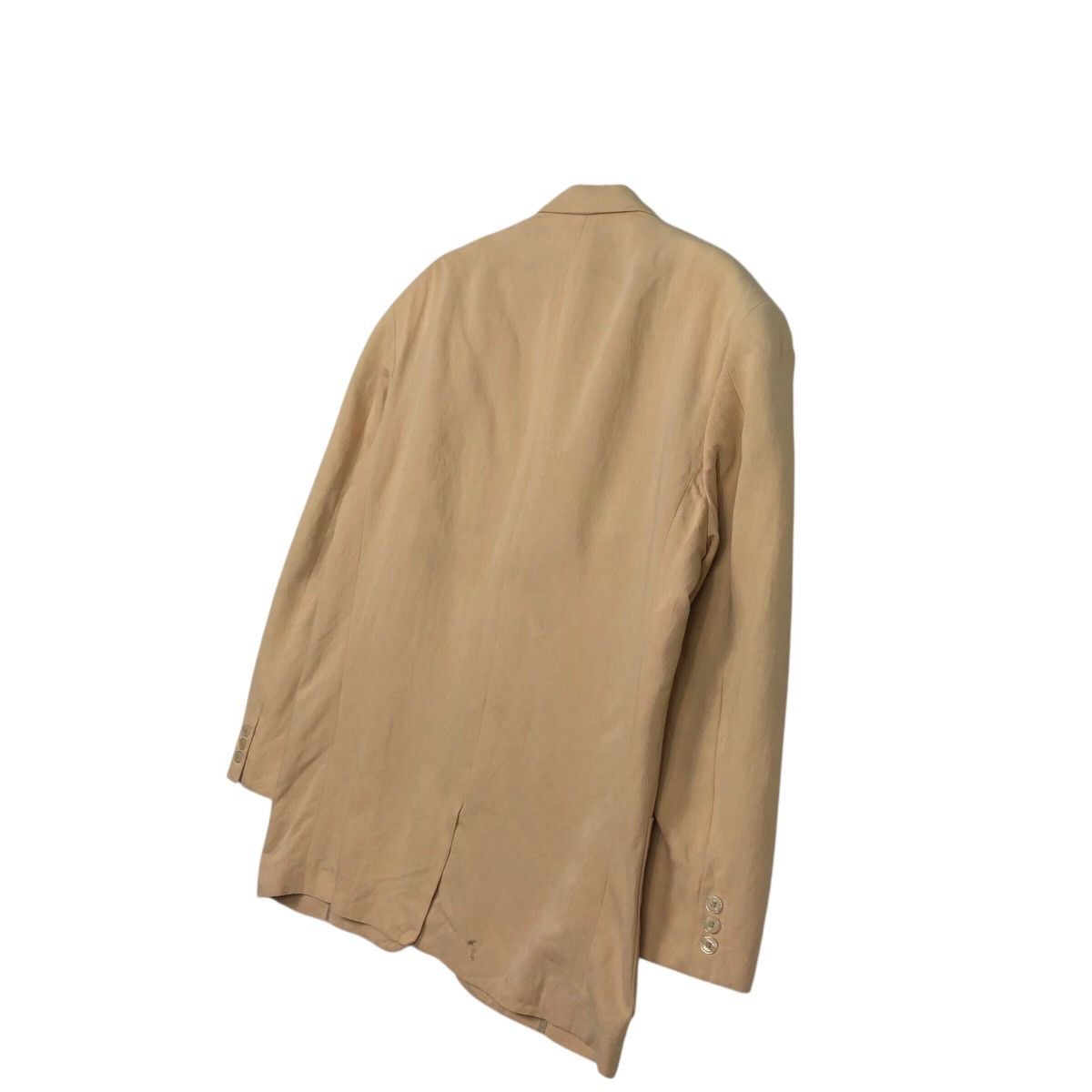 Japanese Brand Kenzo Paris Oversized Beige Cotton Blazer — Archival Look Size US M / EU 48-50 / 2 - 11 Thumbnail
