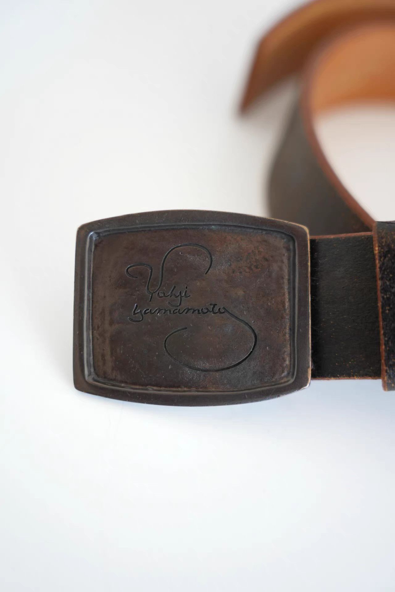 Yohji Yamamoto Yohji Yamamoto 07aw Logo Signature Belt K4 Size ONE SIZE - 2 Thumbnail
