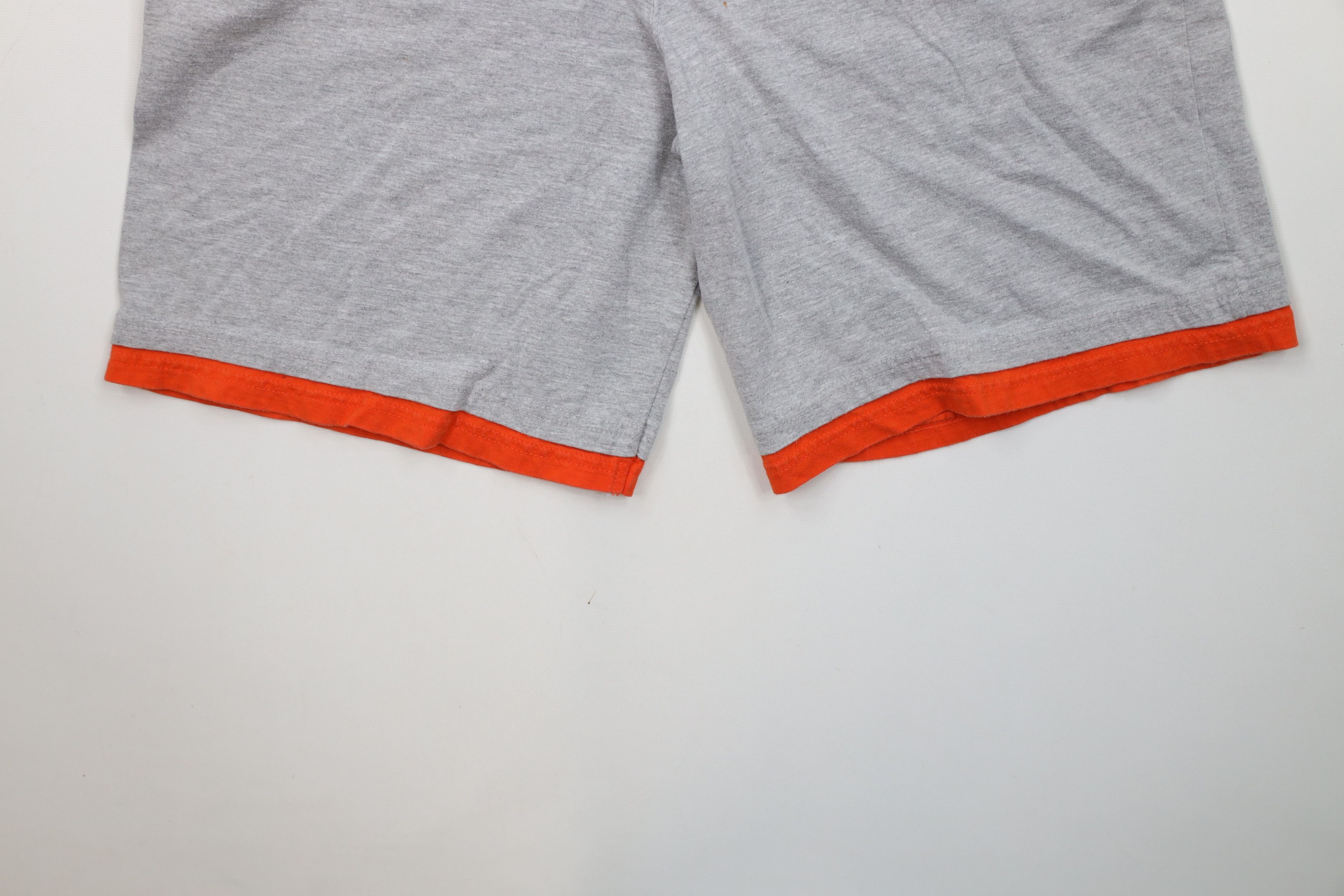 Starter × Vintage Vintage 90s Starter Green State University Layered Shorts Size US 32 / EU 48 - 13 Thumbnail