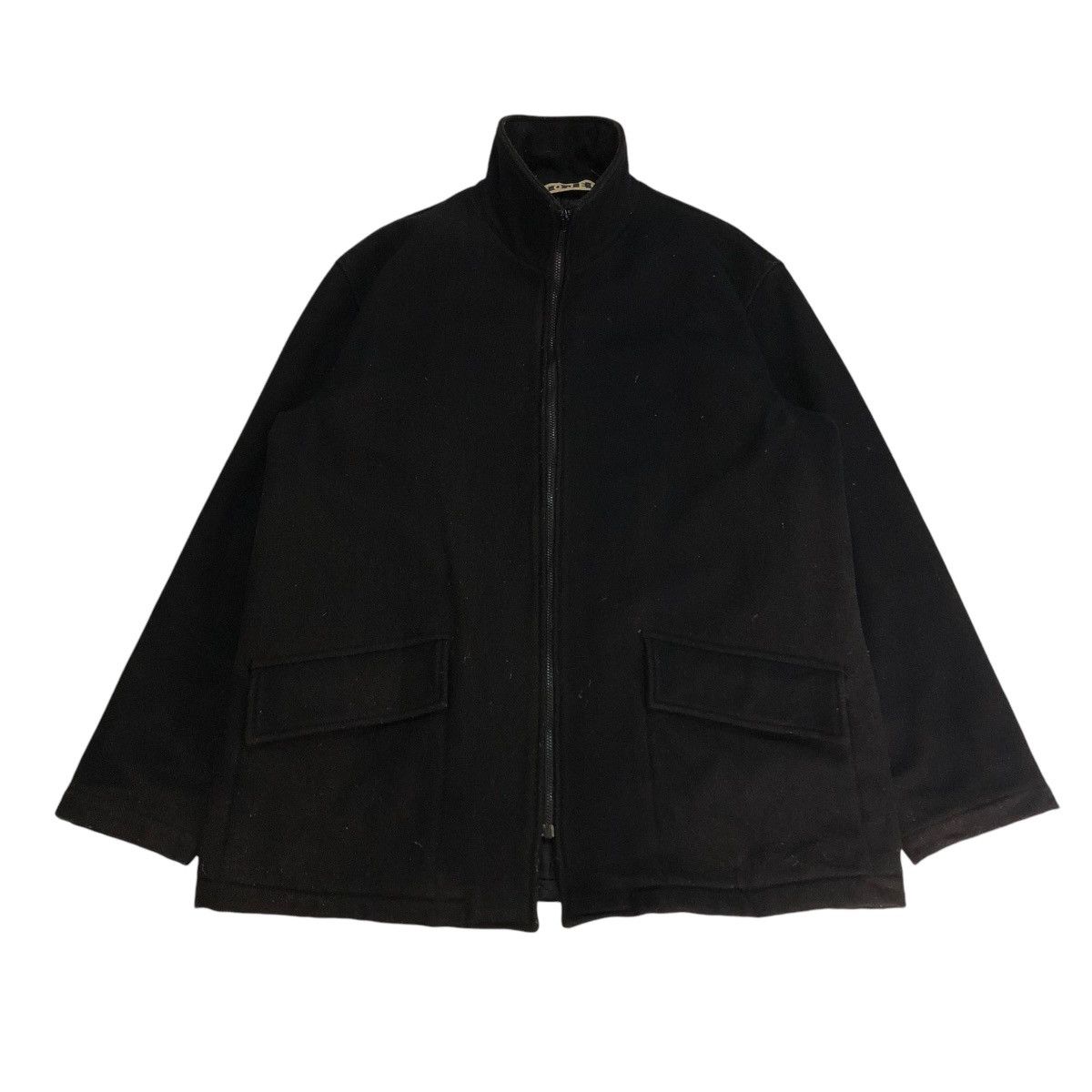 Japanese Brand 🔥HEAVY ZIPPER WOOL JACKET PROJECT ISSEY MIYAKE Size US L / EU 52-54 / 3 - 1 Thumbnail