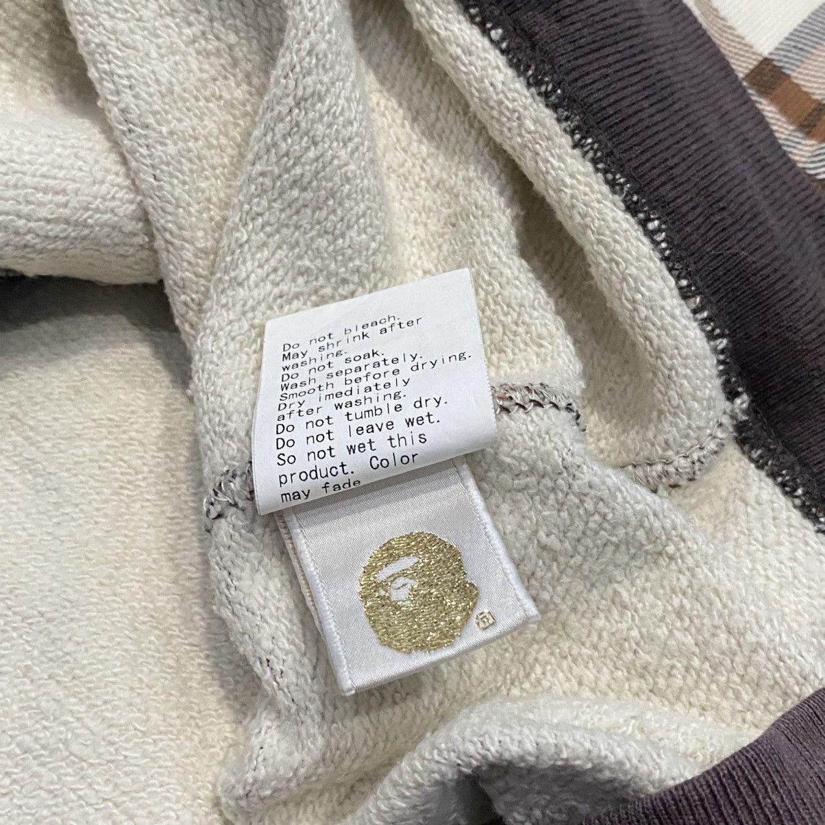 Bape Bape Brown Check Hoodie Size US L / EU 52-54 / 3 - 6 Thumbnail