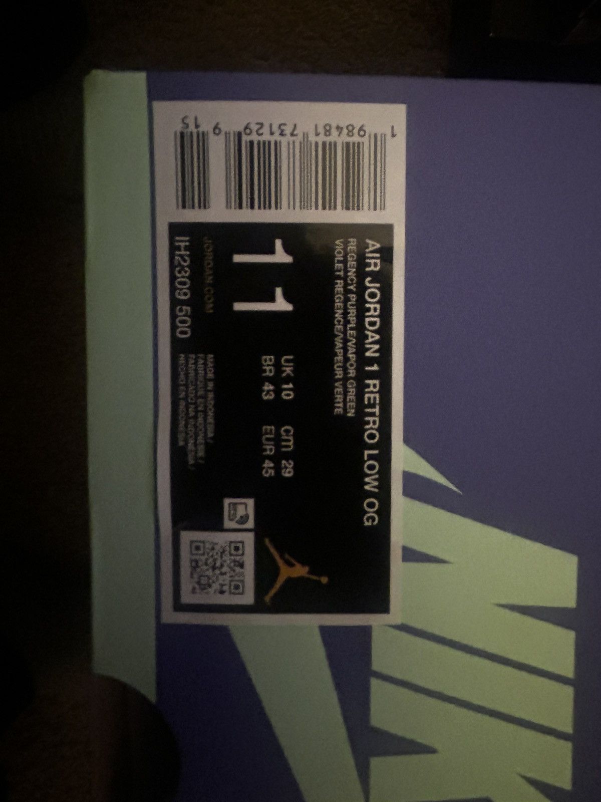 Jordan Brand Air Jordan 1 Retro Low OG Size US 11 / EU 44 - 7 Thumbnail