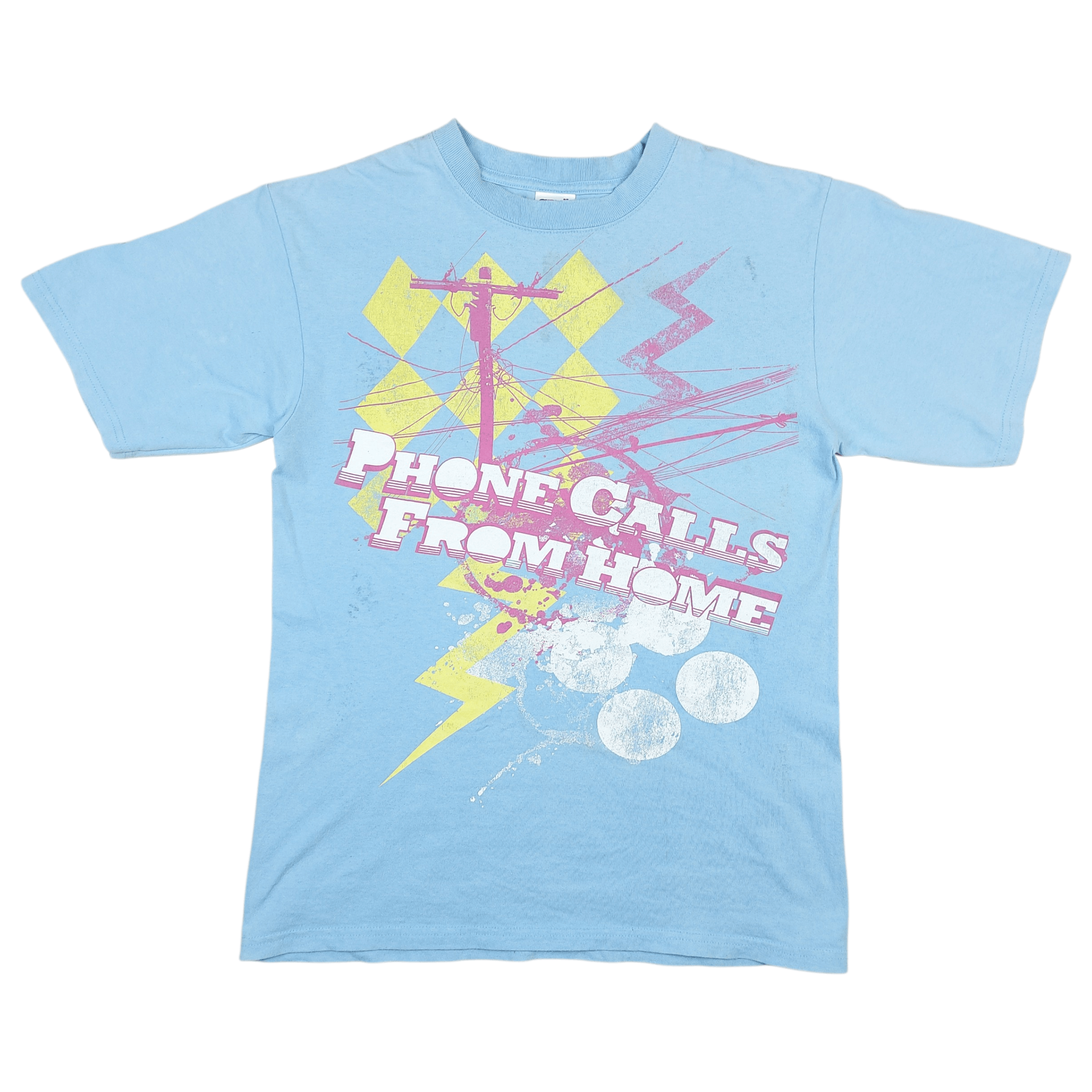 Band Tees Vintage 2008 Phone Calls From Home Band MySpace Era TEE Size US M / EU 48-50 / 2 - 2 Thumbnail