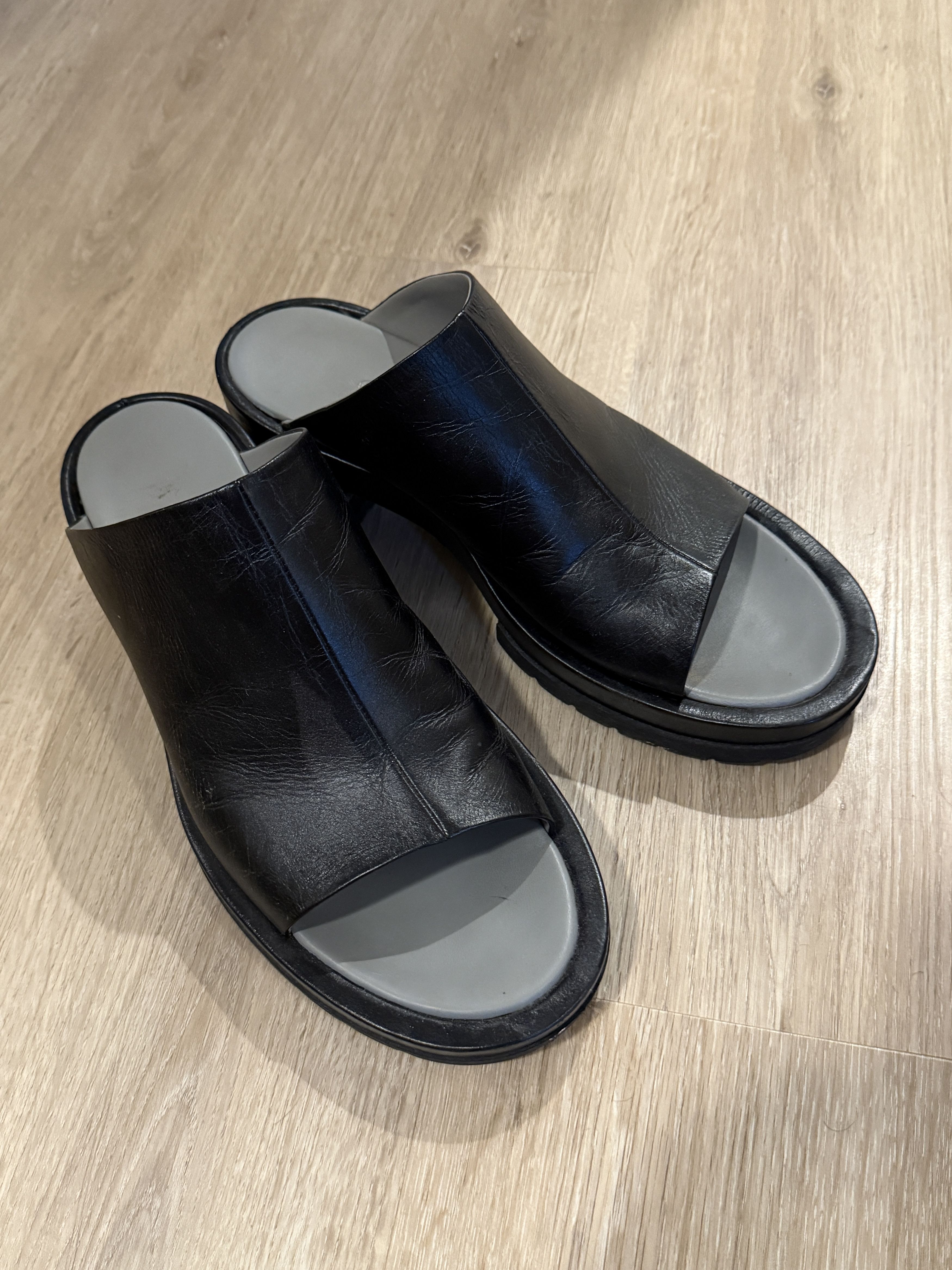 Other Black leather sandals Size US 10 / EU 43 - 1 Thumbnail